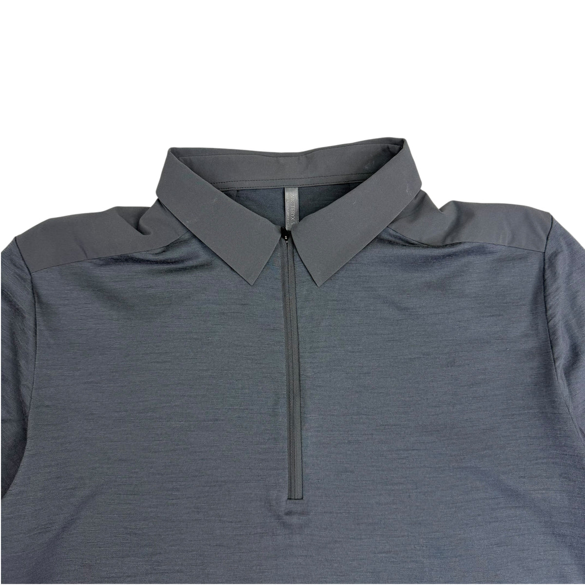 Arcteryx Veilance Frame Short Sleeve Polo Grey