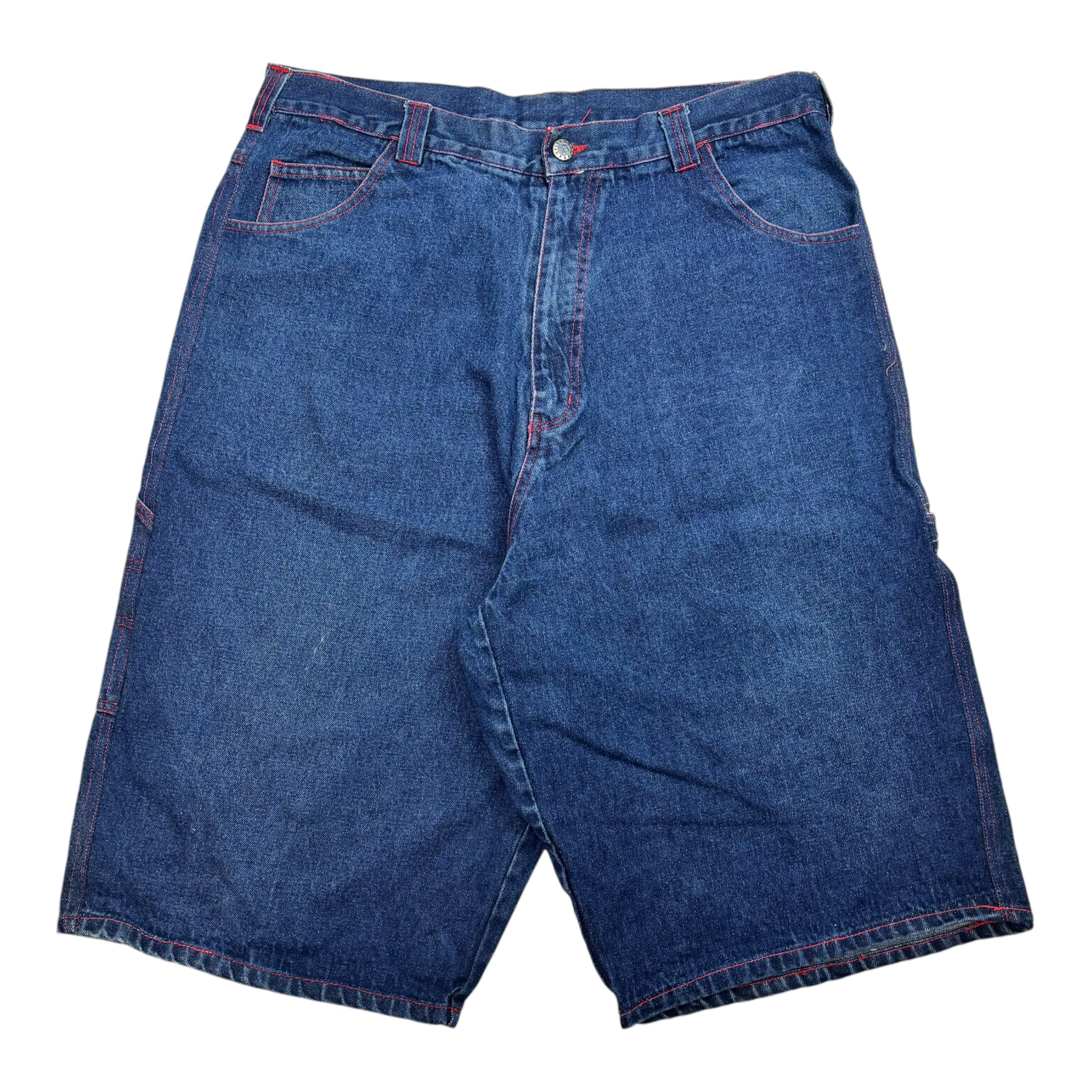 Vintage Y2K Veezo Wear Denin Shorts Dark Wash