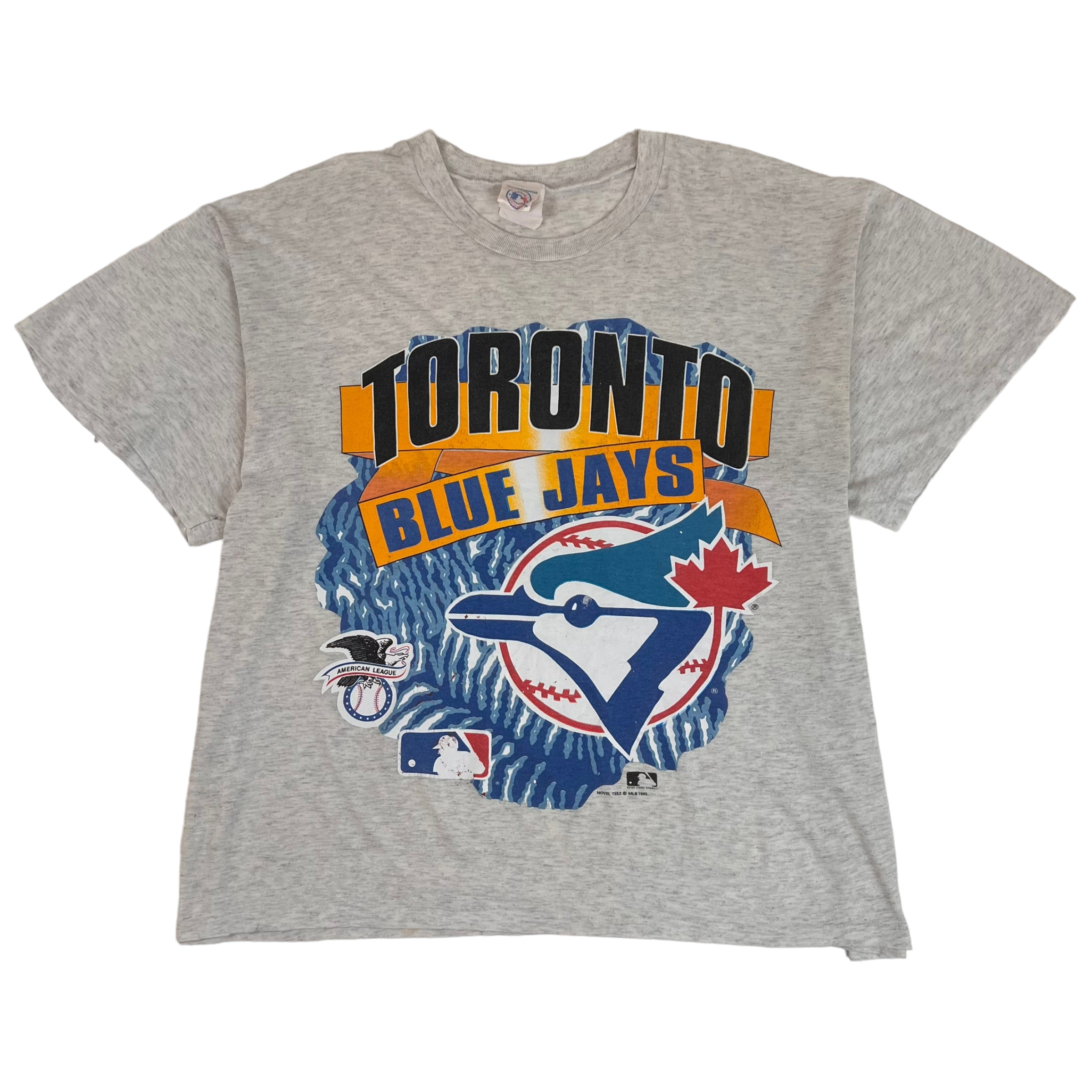 1993 MLB Toronto Blue Jays Tee Grey