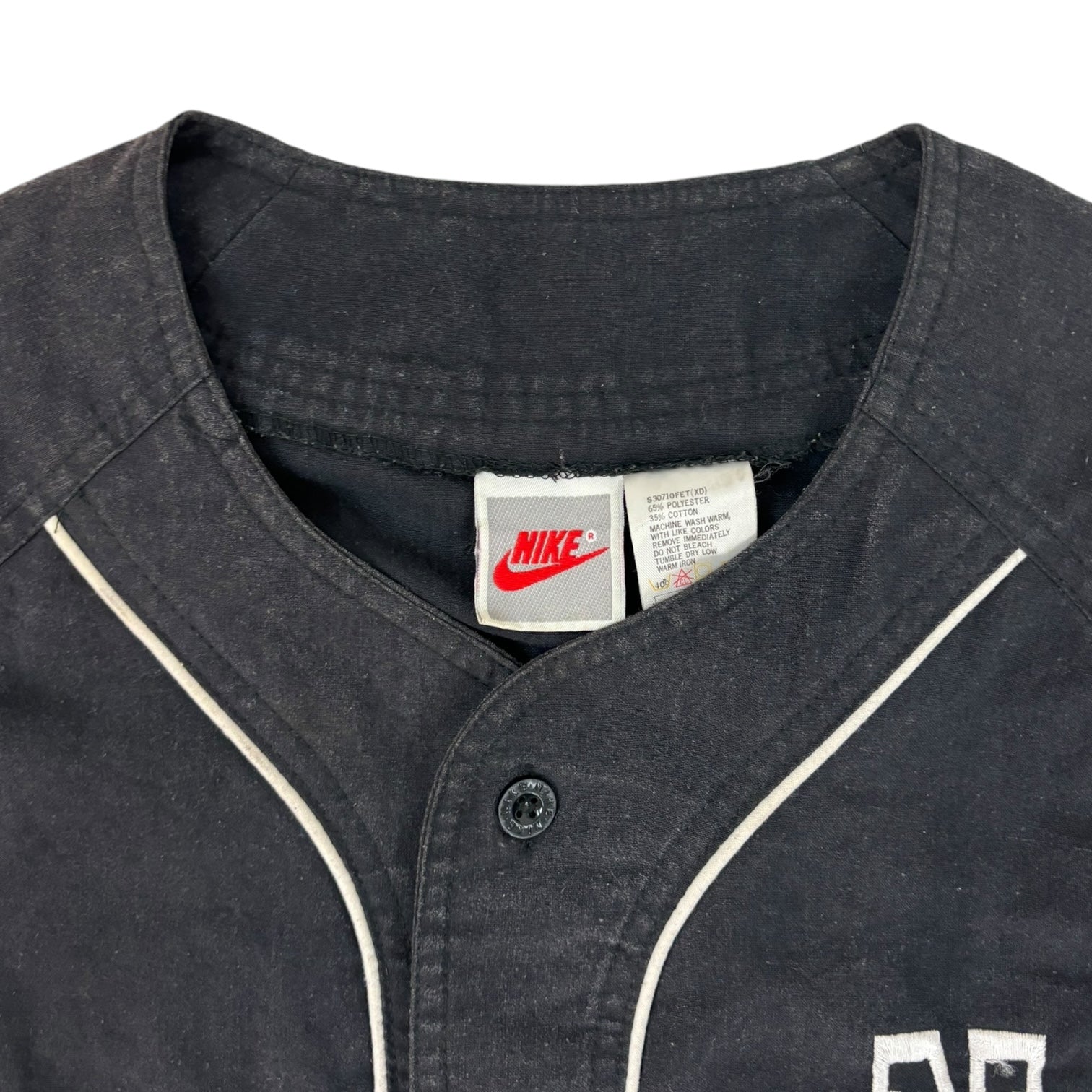 Vintage Nike Baseball Jersey Black