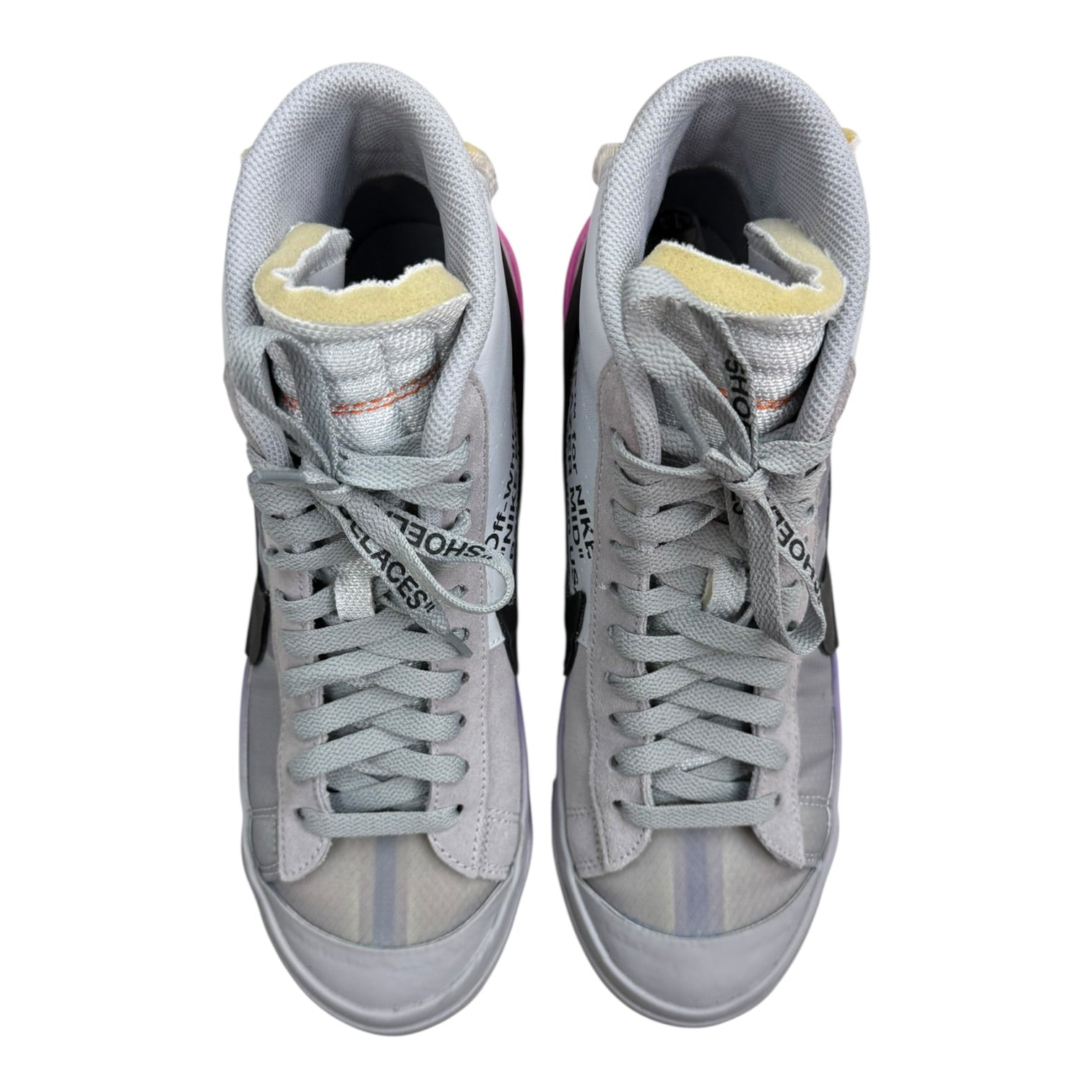 Nike Blazer Mic Off-White Wolf Grey Serena Queen (Used)