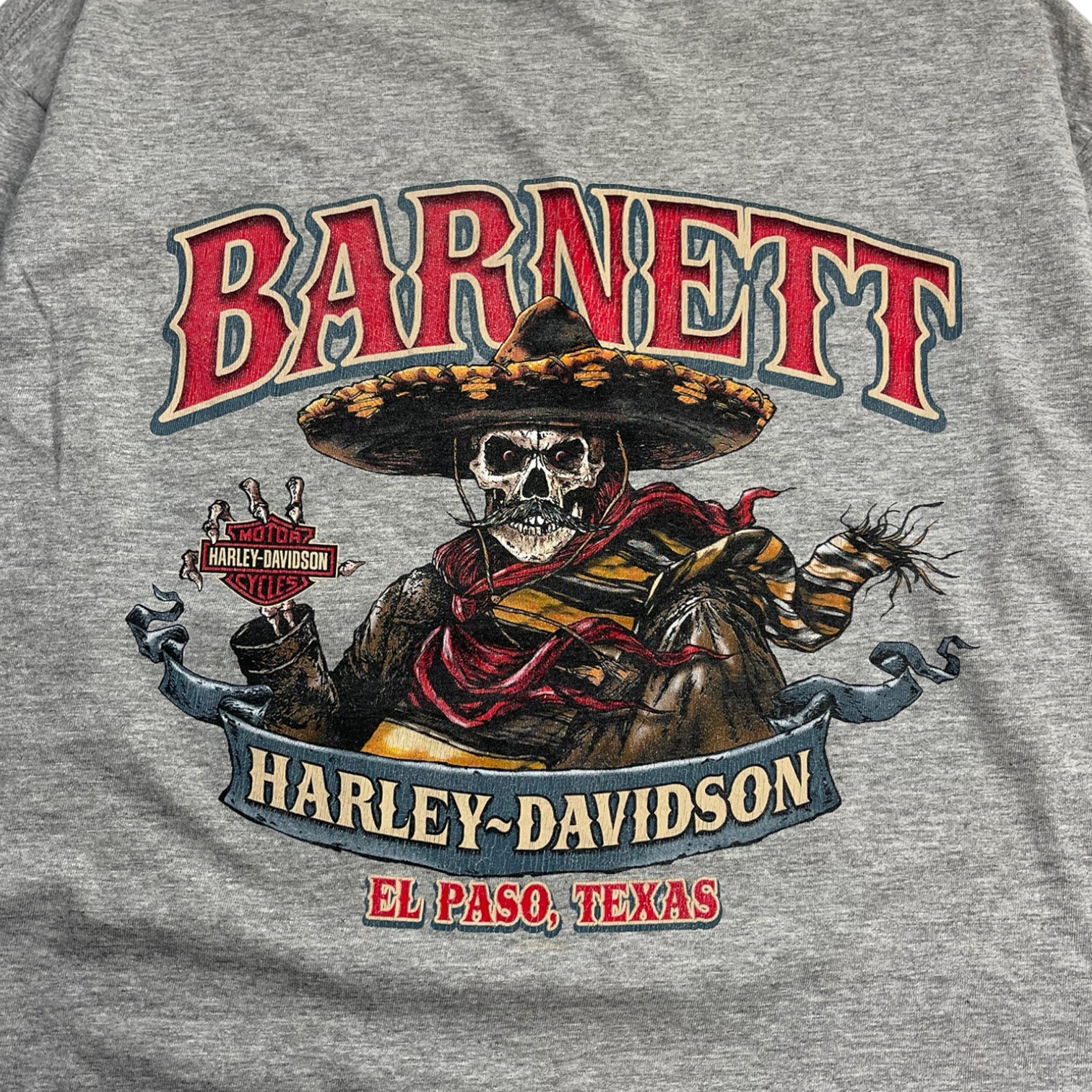 2005 Barnett Harley Davidson Flame Long Sleeve Shirt