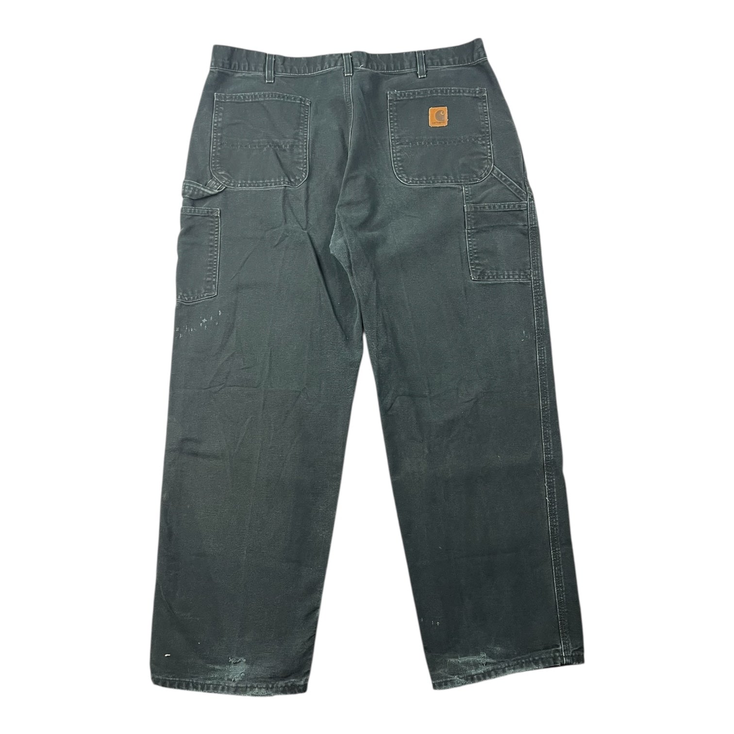 Vintage Carhartt Single Knee Pants Washed Black