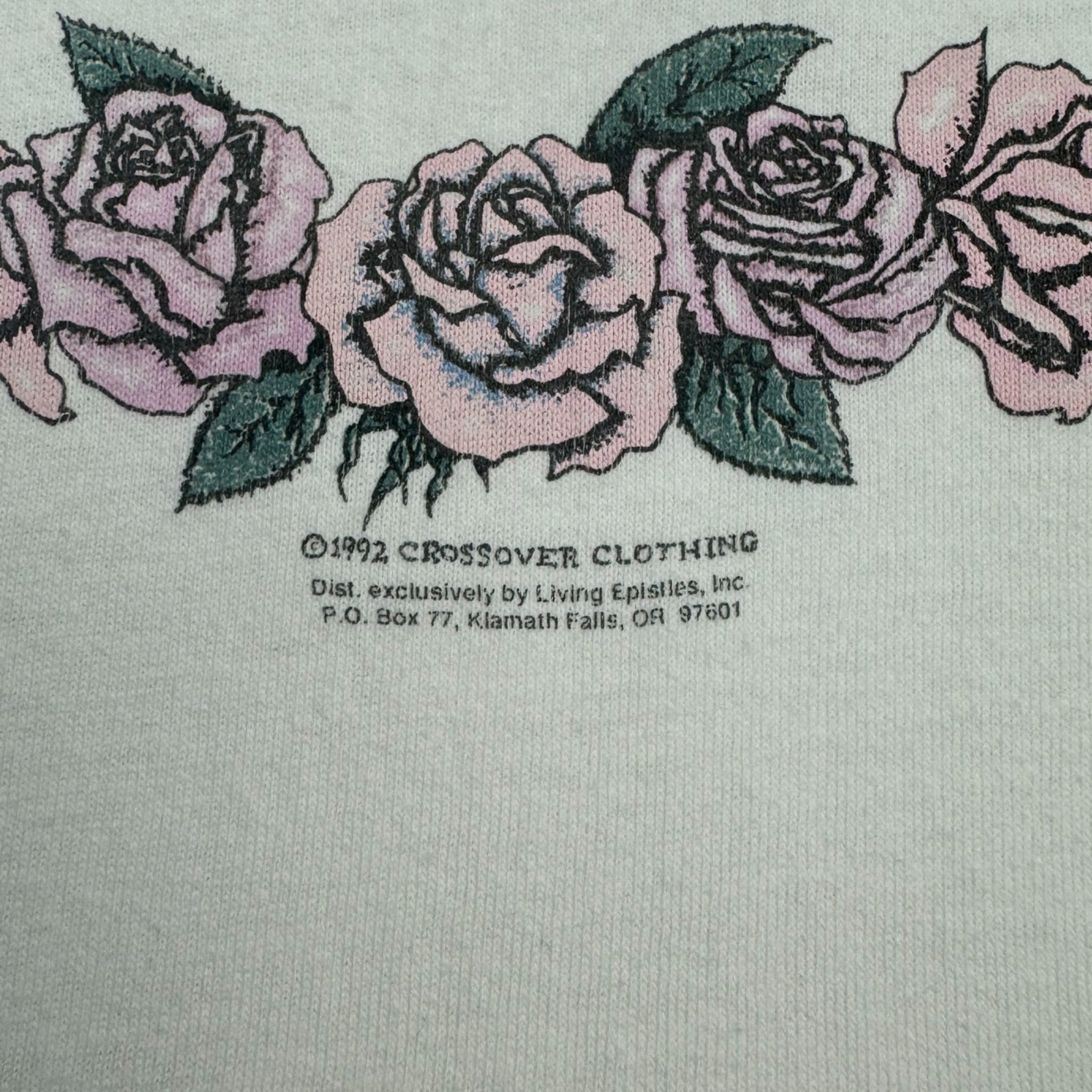 1992 Jesus Rose Of Sharon Flower T-Shirt