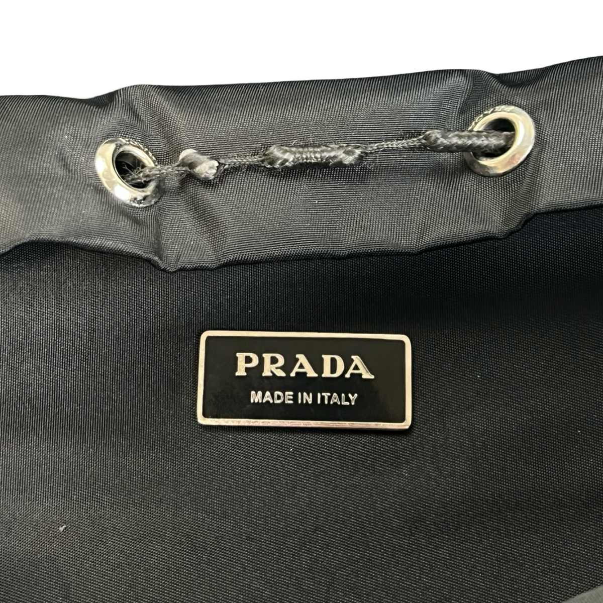 Prada Tessuto Nylon Montagna Double Buckle Backpack