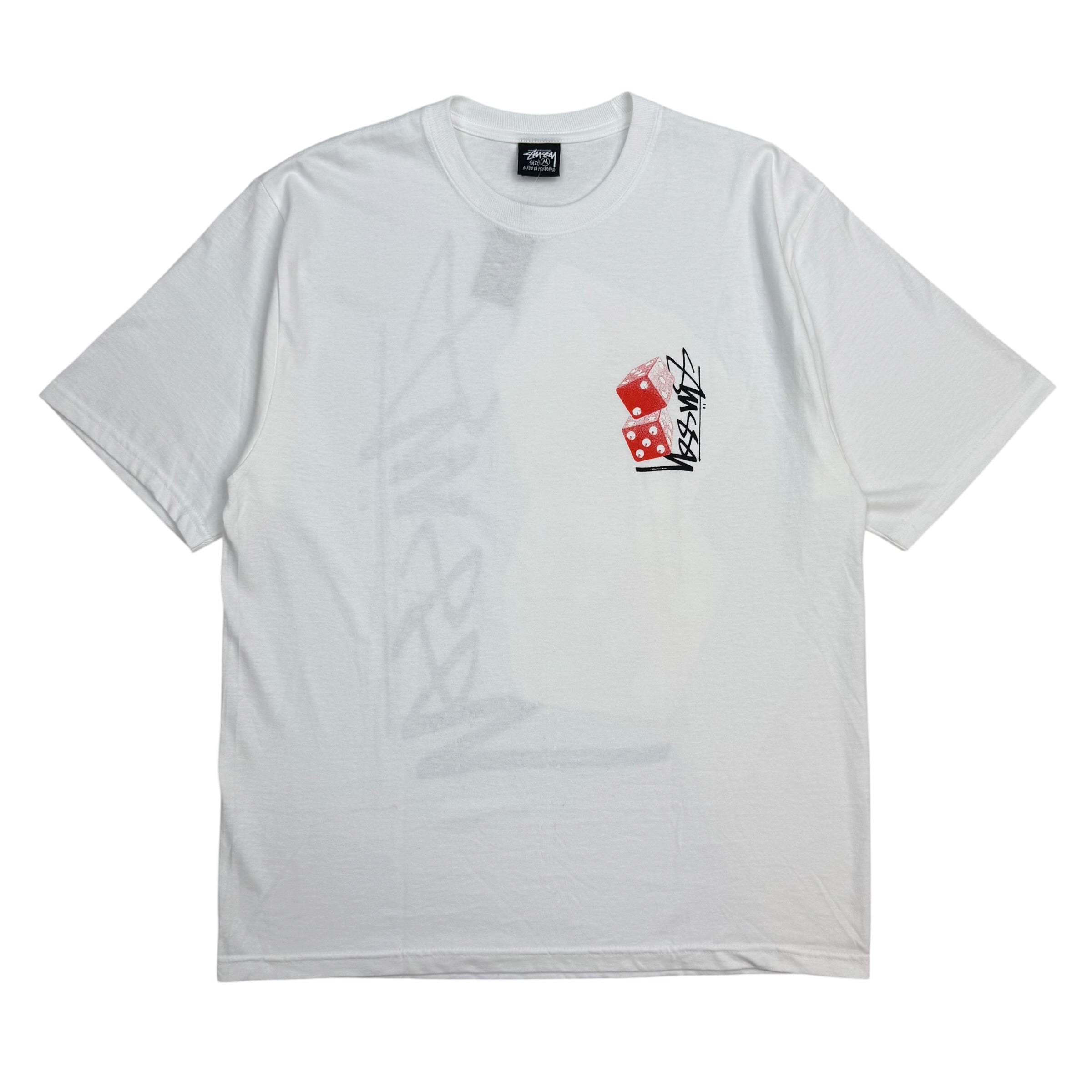 Stussy Tall Dice Tee White