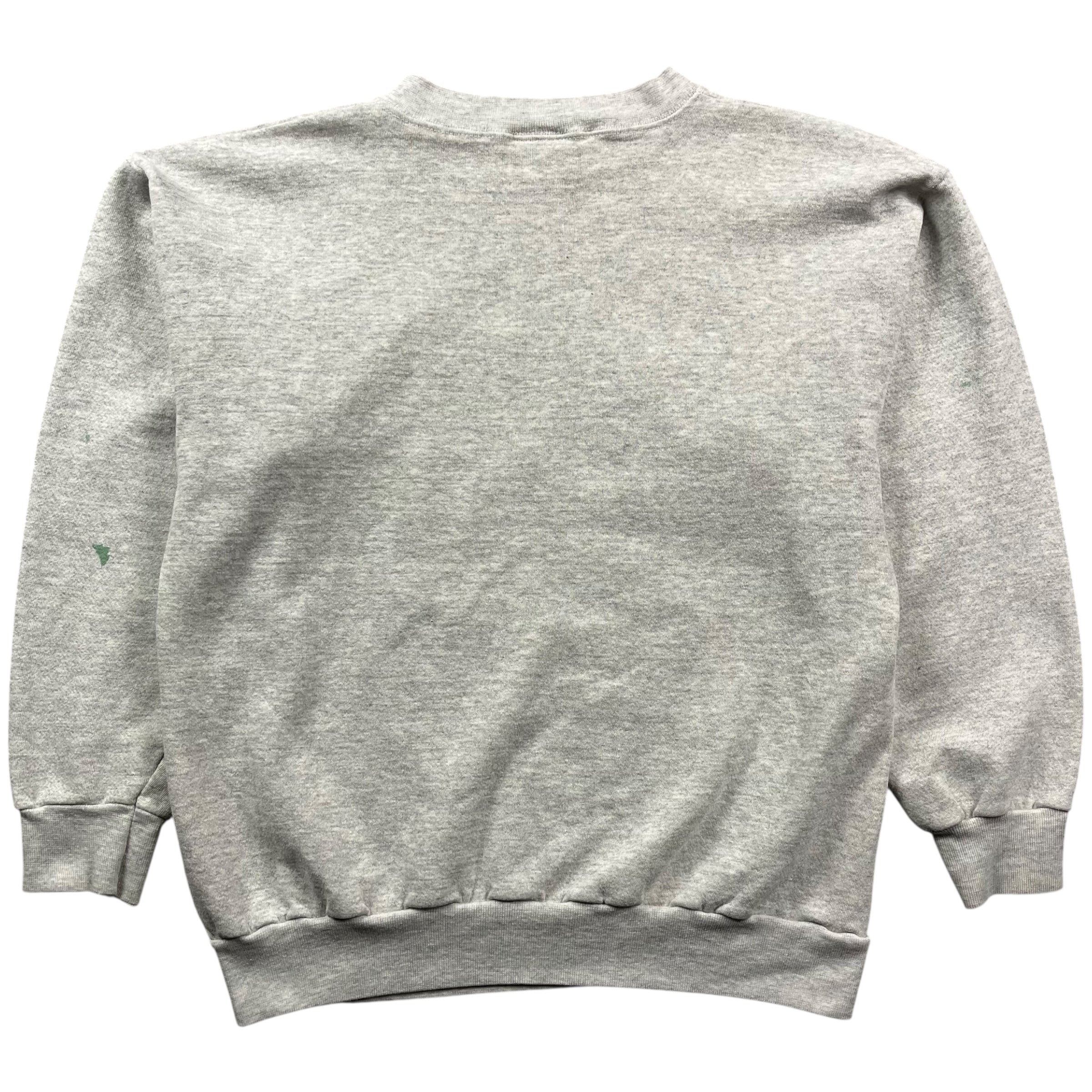 Vintage Carolina Panthers Crewneck Light Grey