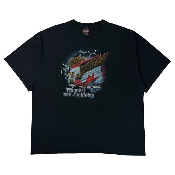 2007 Harley Davidson Langley, BC T-Shirt Black