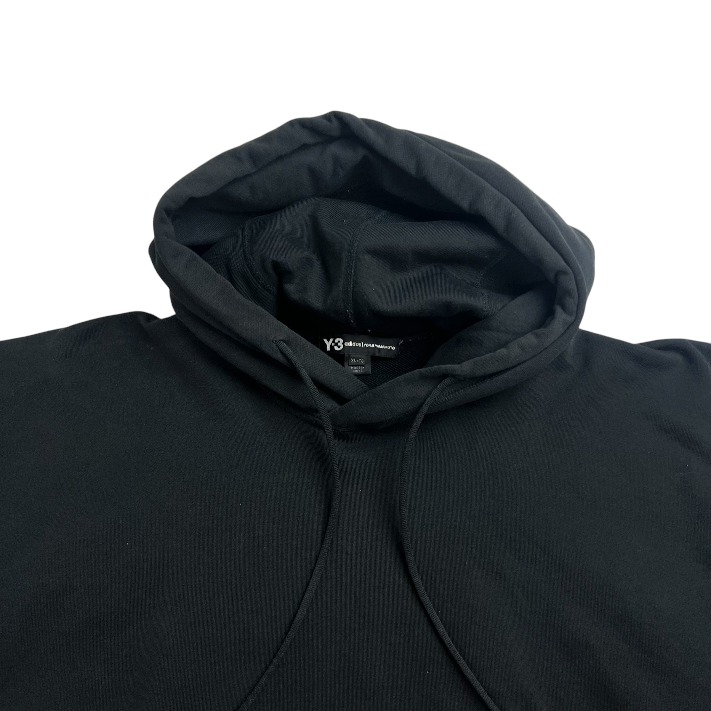 Y3 Big Silhouette Hoodie Black