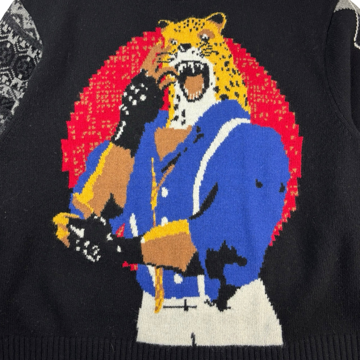 Supreme x Yohji Tamamoto Tekken Sweater Black