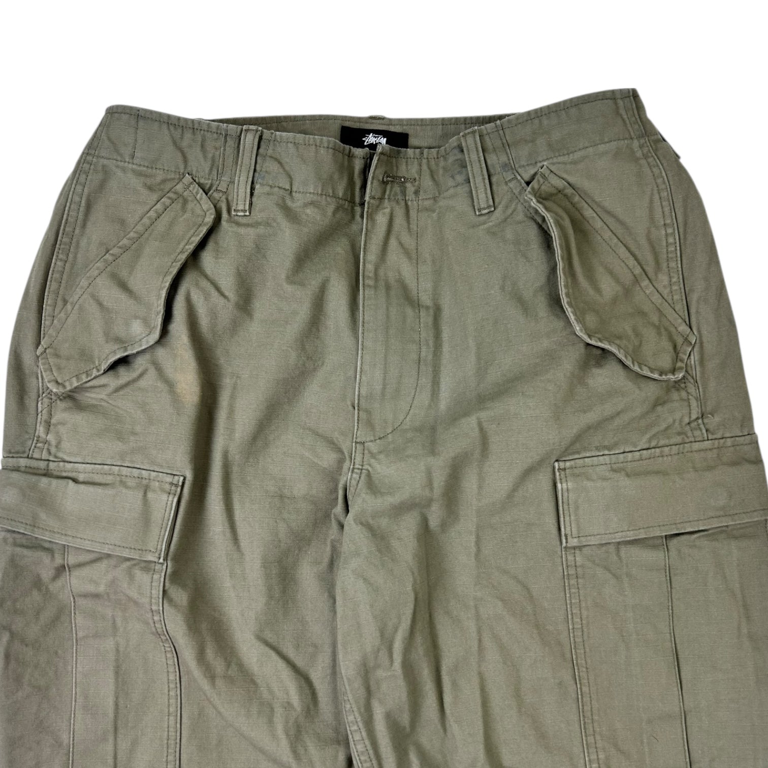 Stussy Ripstop Surplus Cargo Pants Green