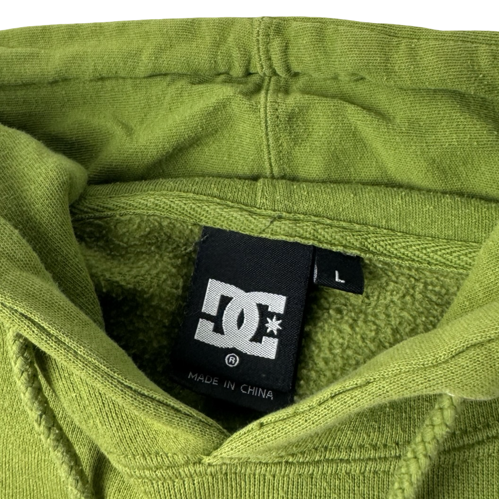Vintage DC Shoes Co. Hoodie Lime/Green