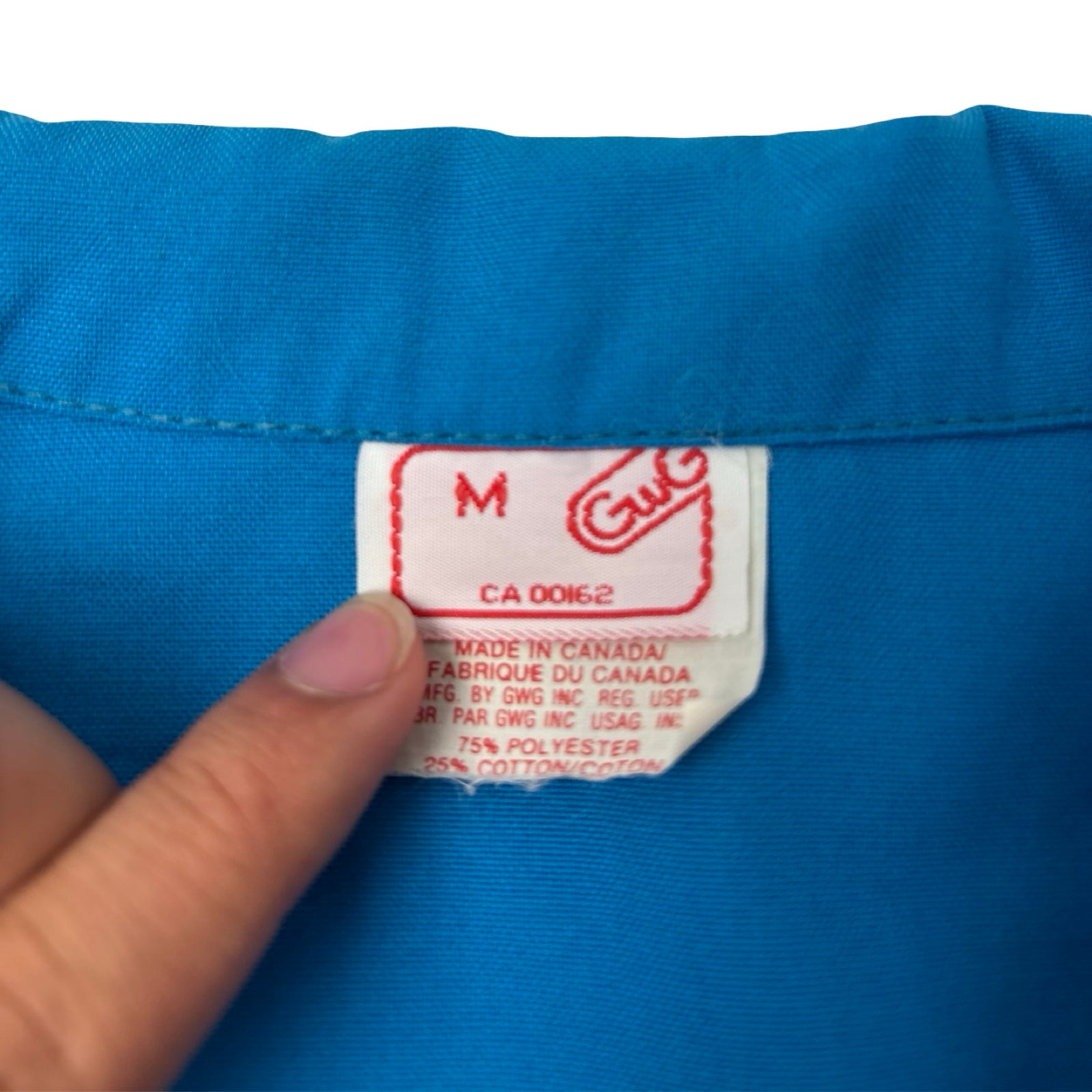 Vintage GWG Western Blazer Baby Blue