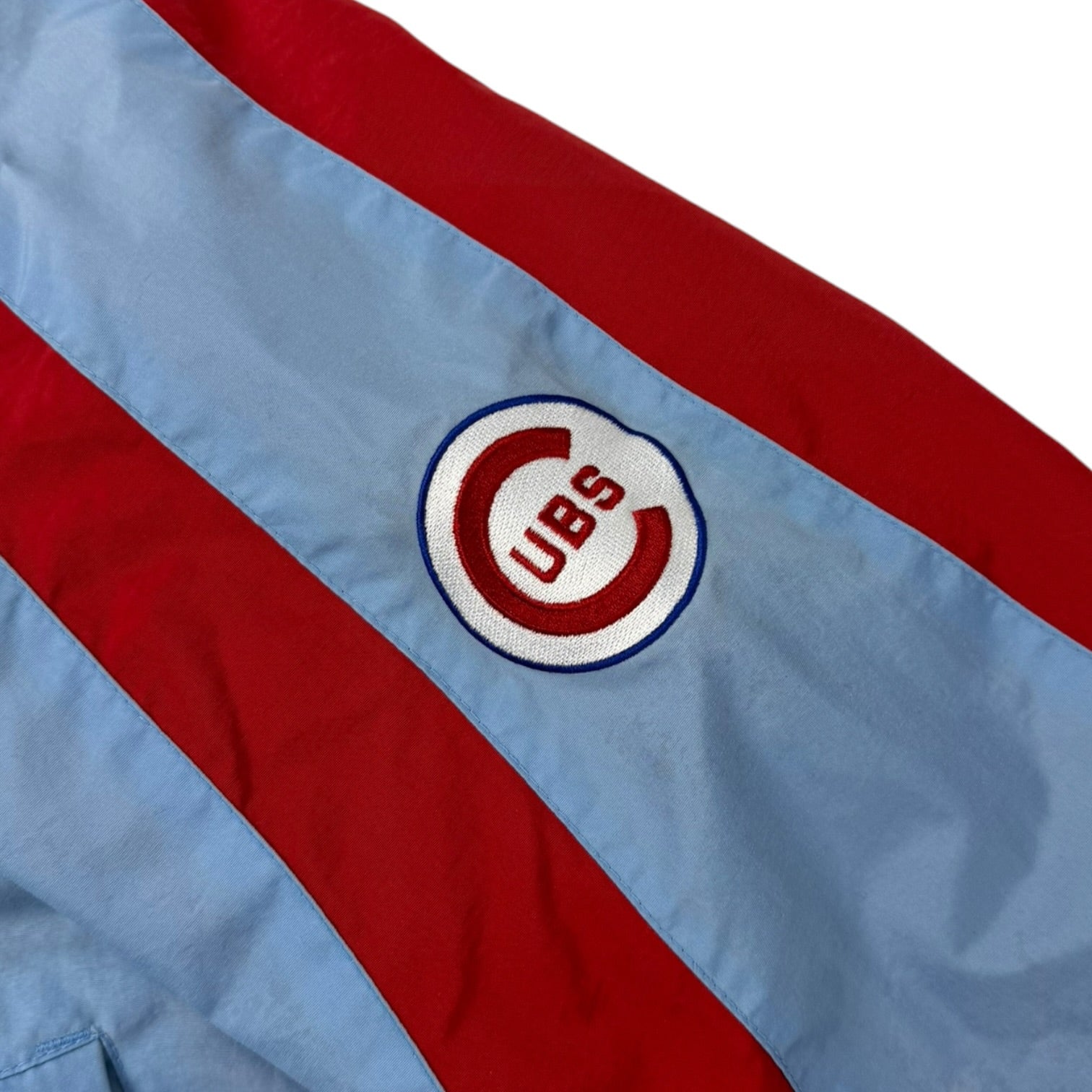 Vintage Chicago Cubs Warm Up Jacket Blue/Red