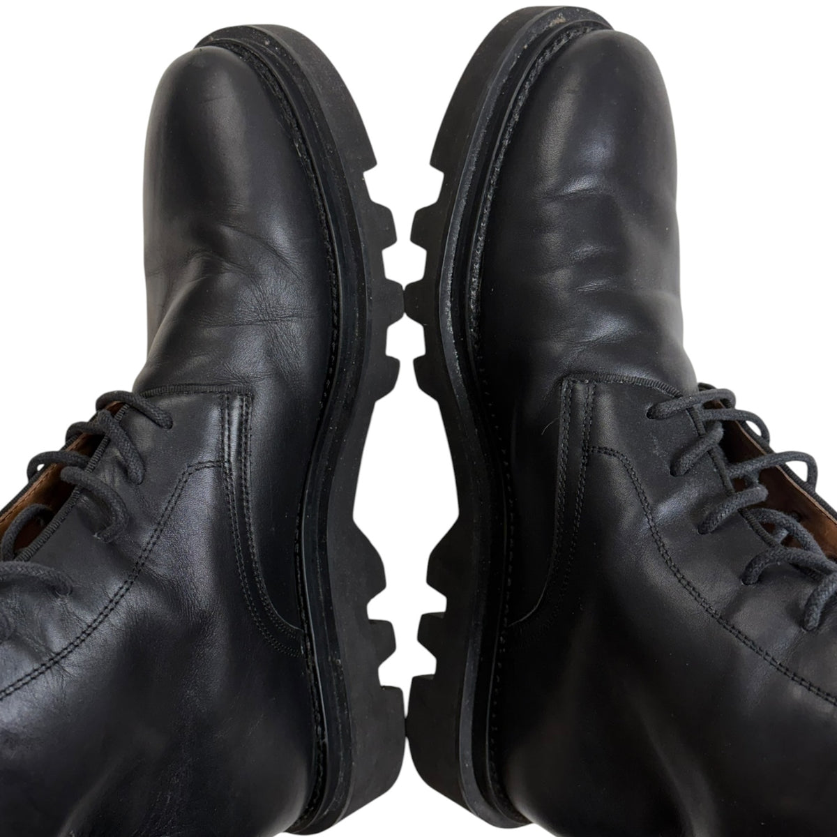 Givenchy Leather Combat Boots Black (Used)