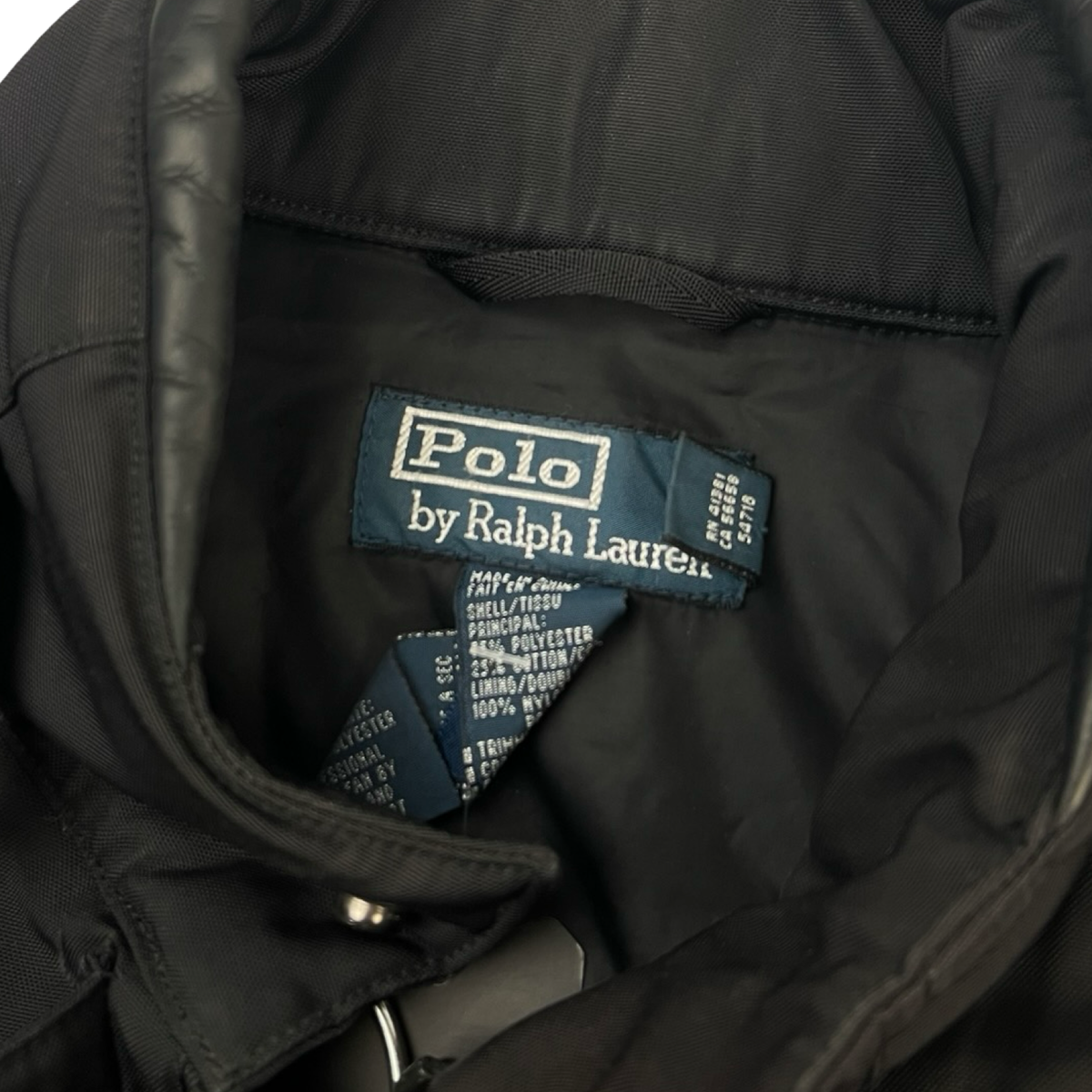 Polo Ralph Lauren Nylon Tactical Jacket Black