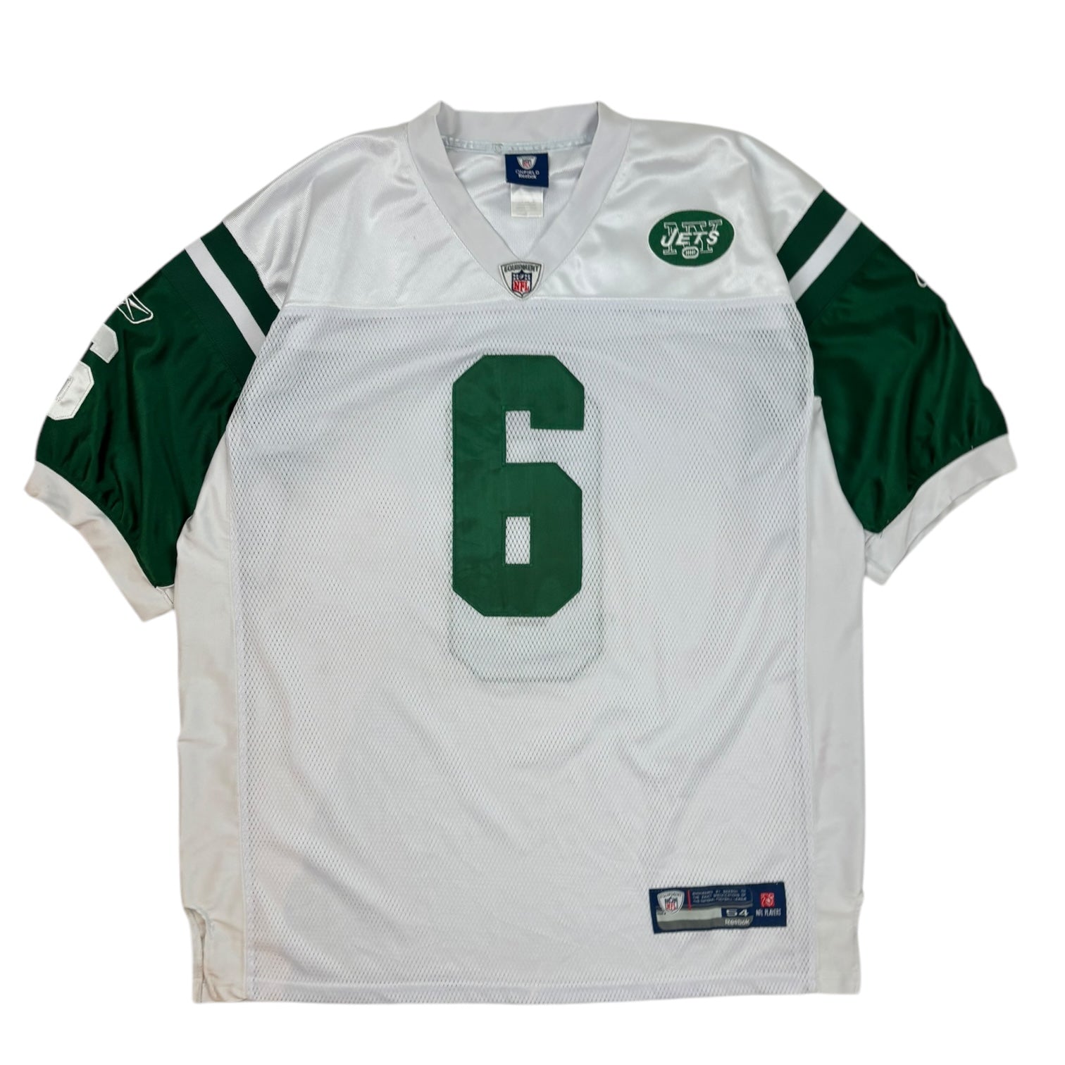 Vintage Reebok New York Jets Mark Sanchez Football Jersey White