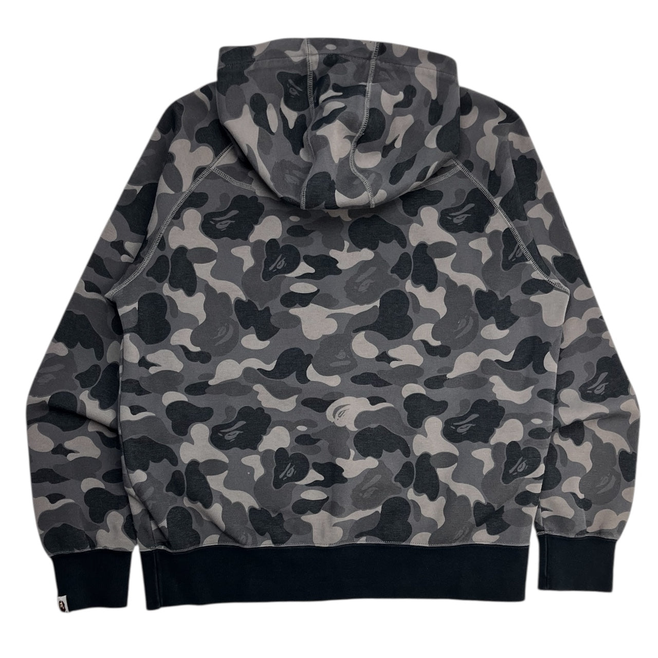 BAPE X Puma ABC Camo Pullover Hoodie Black