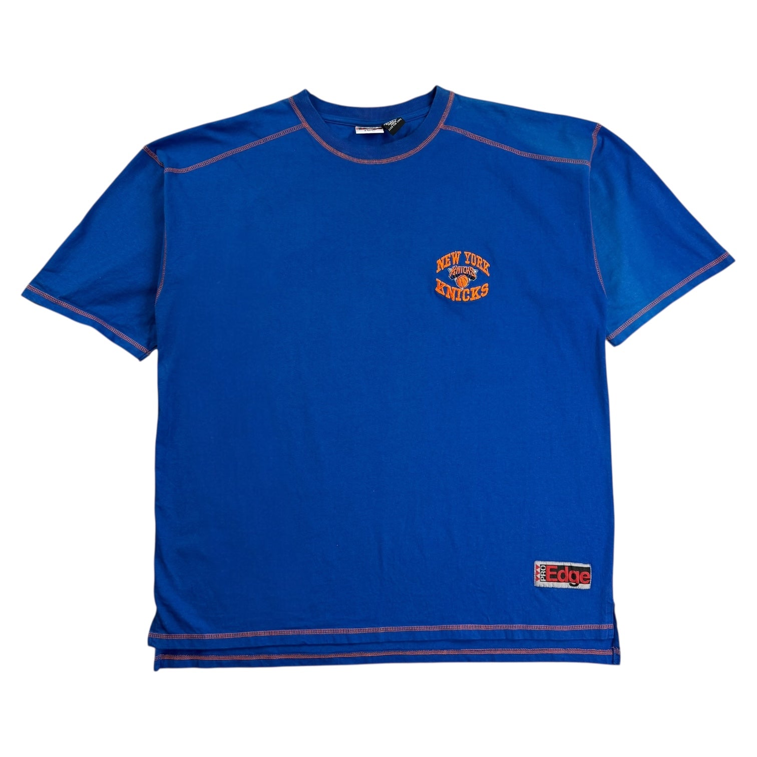 Vintage New York Knicks Embroidered Tee Blue