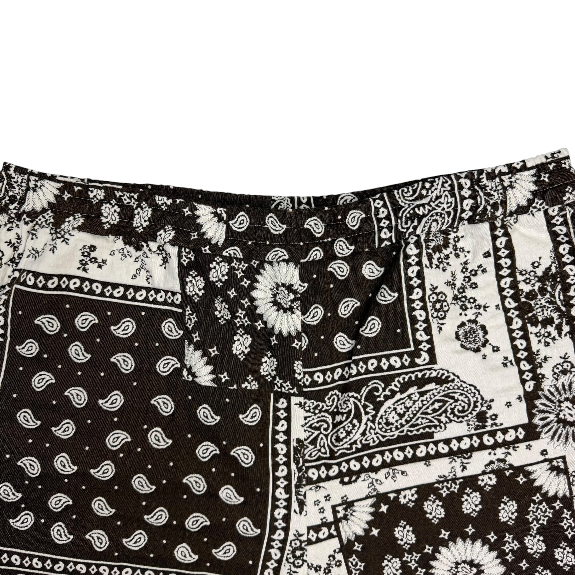 Kith Bandana Jacquard Lewis Short Coffee