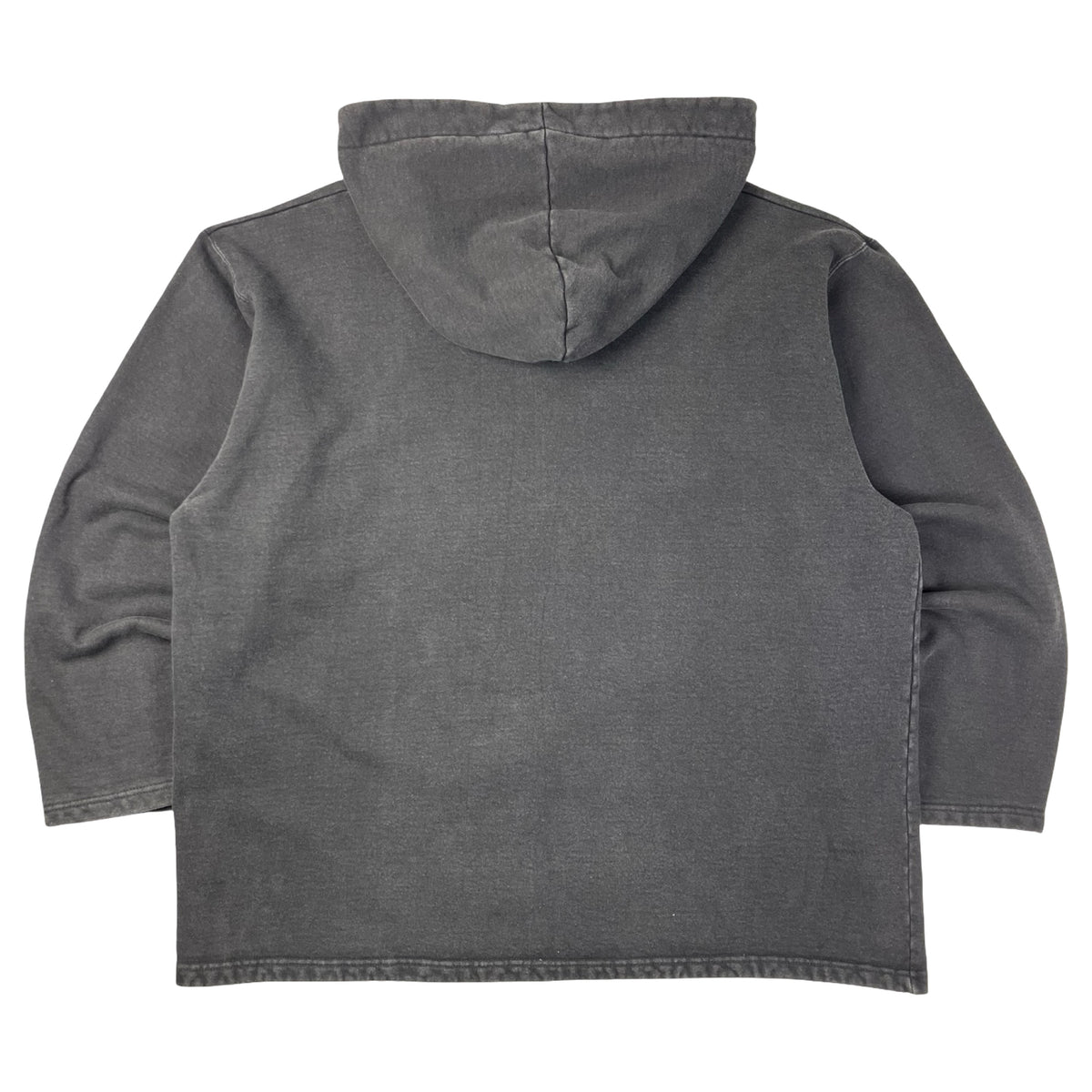Vintage Stussy Relaxed Fit Beach Hoodie Dark Grey