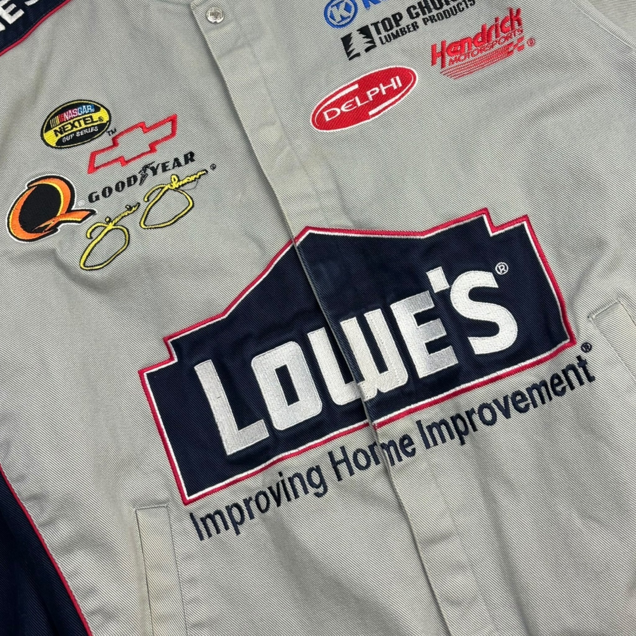Vintage NASCAR Lowe’s Jimmie Jackson Jacket
