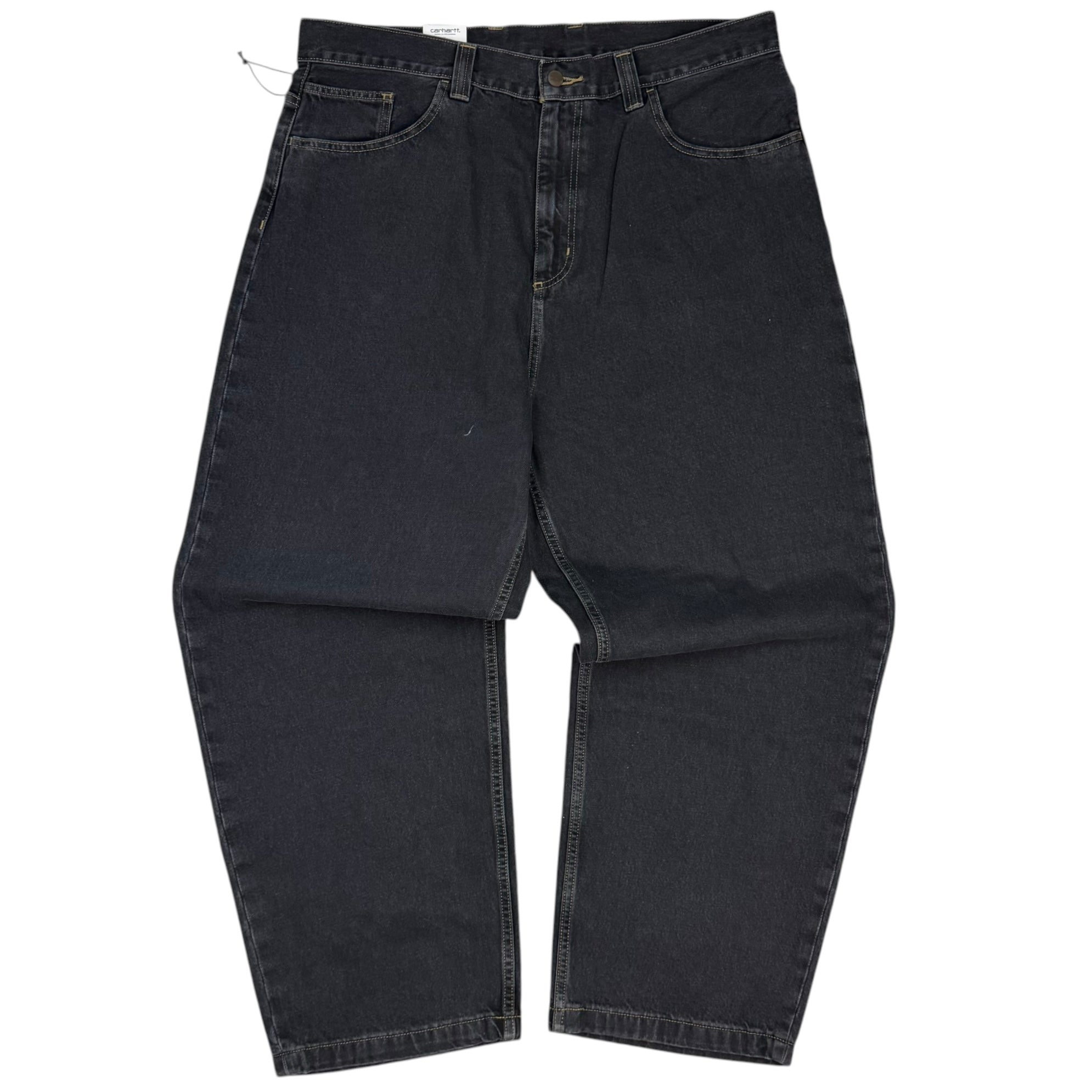 Carhartt WIP Stone Washed Denim Brandon Pant Black