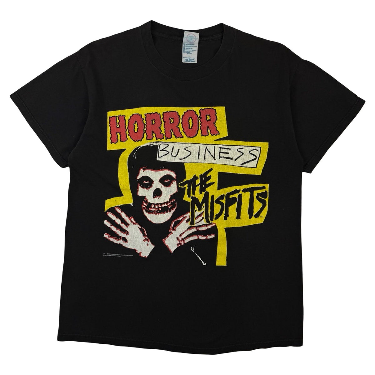 2001 Misfits Horror Business T-Shirt Black