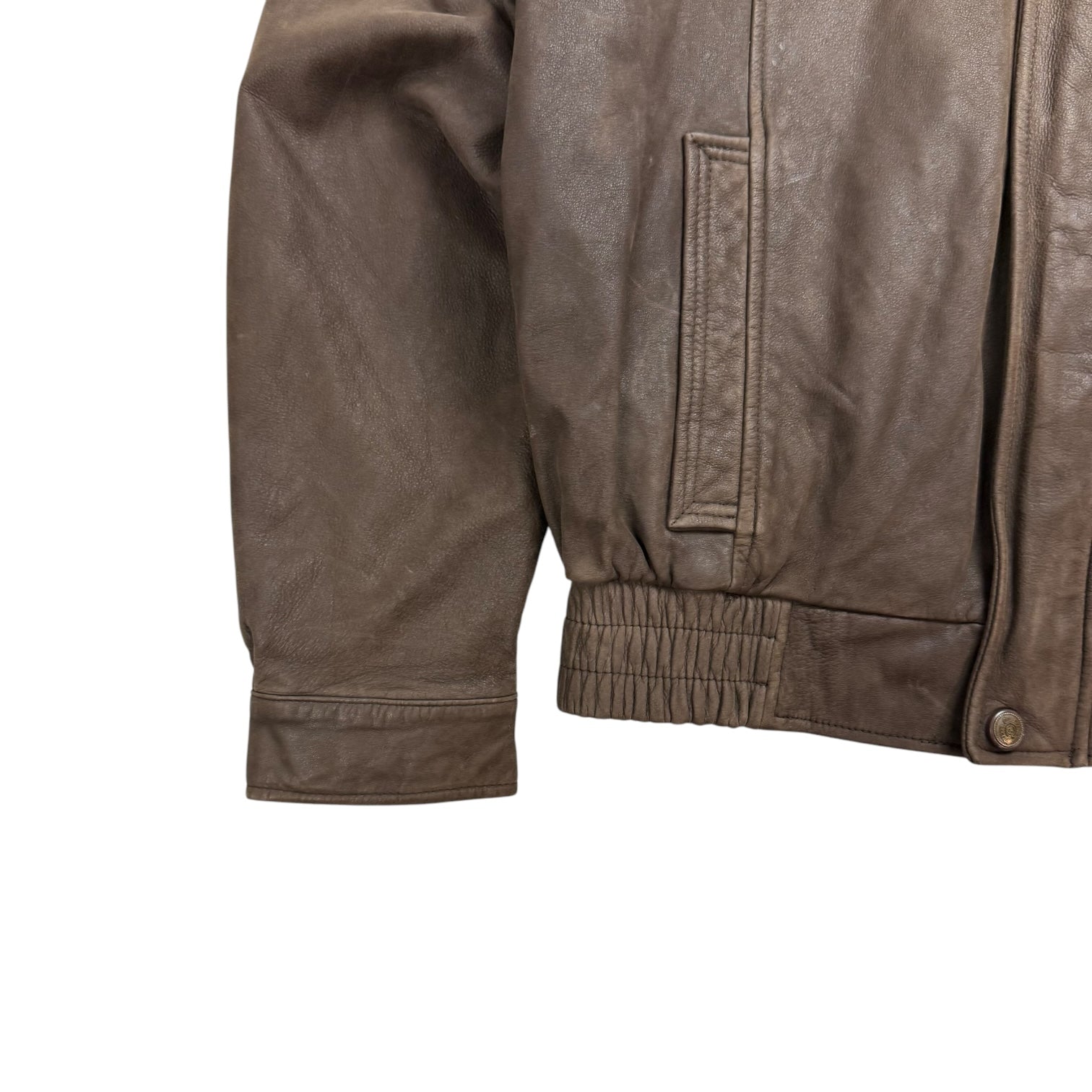 Vintage Danier Leather Jacket Brown