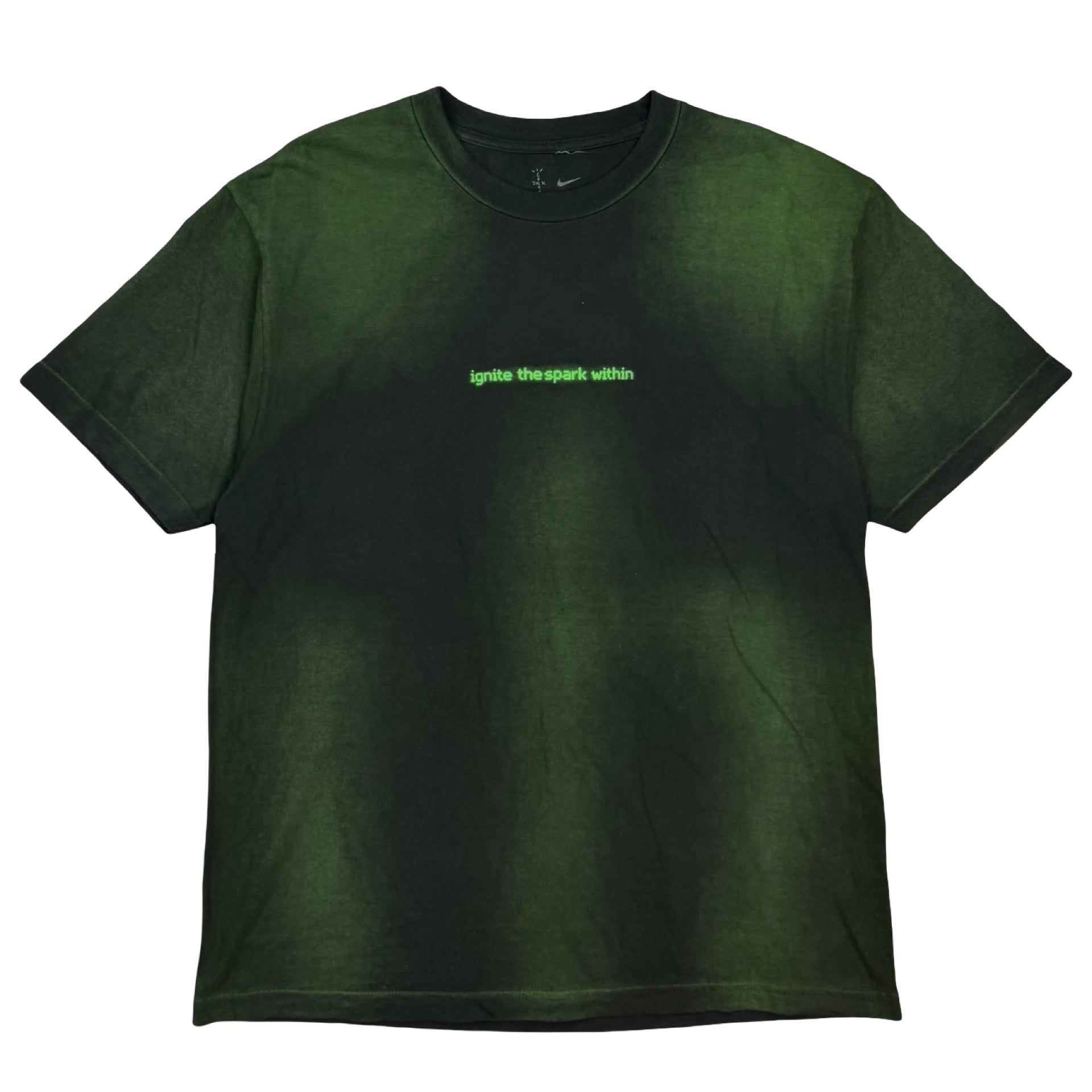 Travis Scott Cactus Jack X Nike T-Rexx Ignite The Spark WithinTee Green