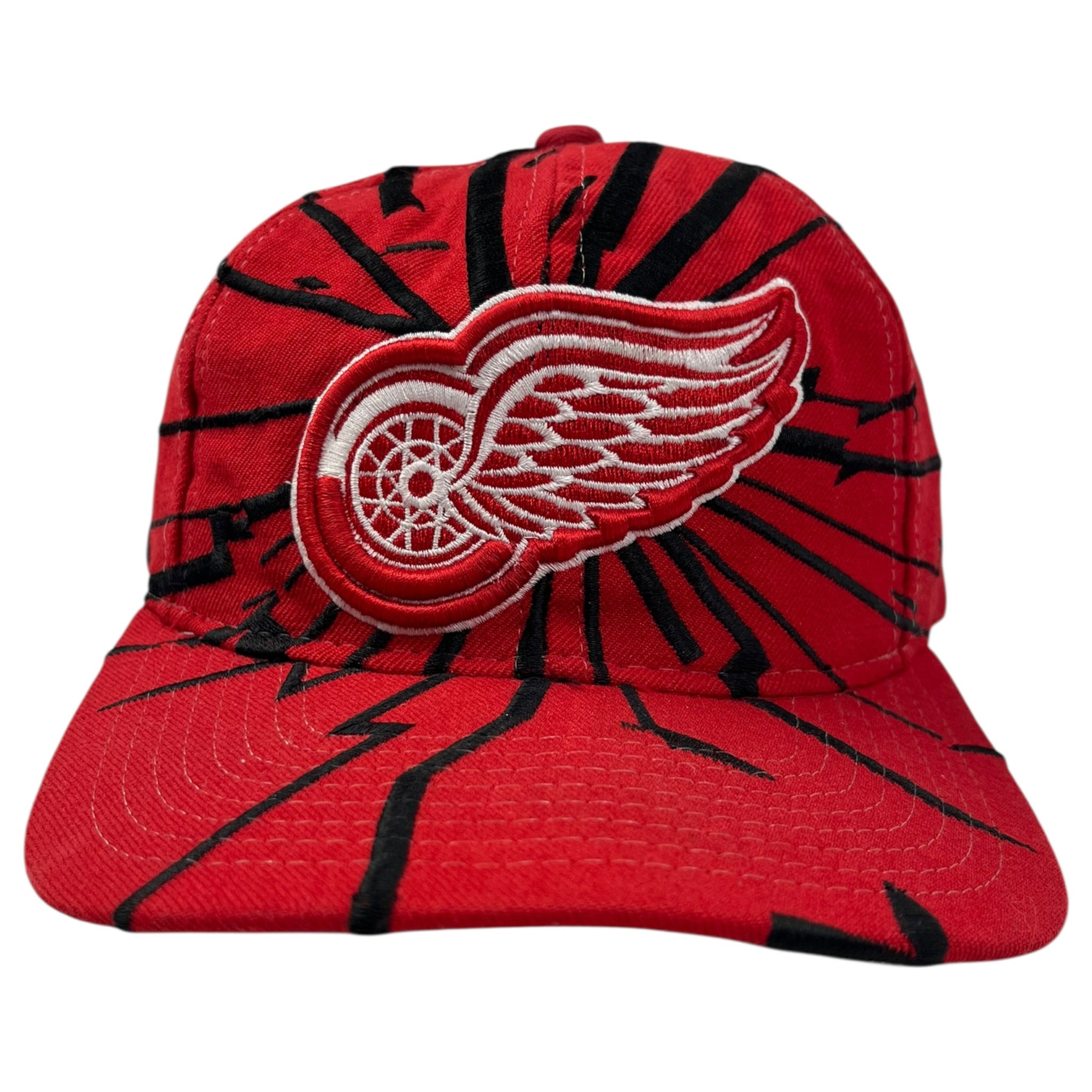 Vintage Detroit Red Wings Collision Starter Snapback