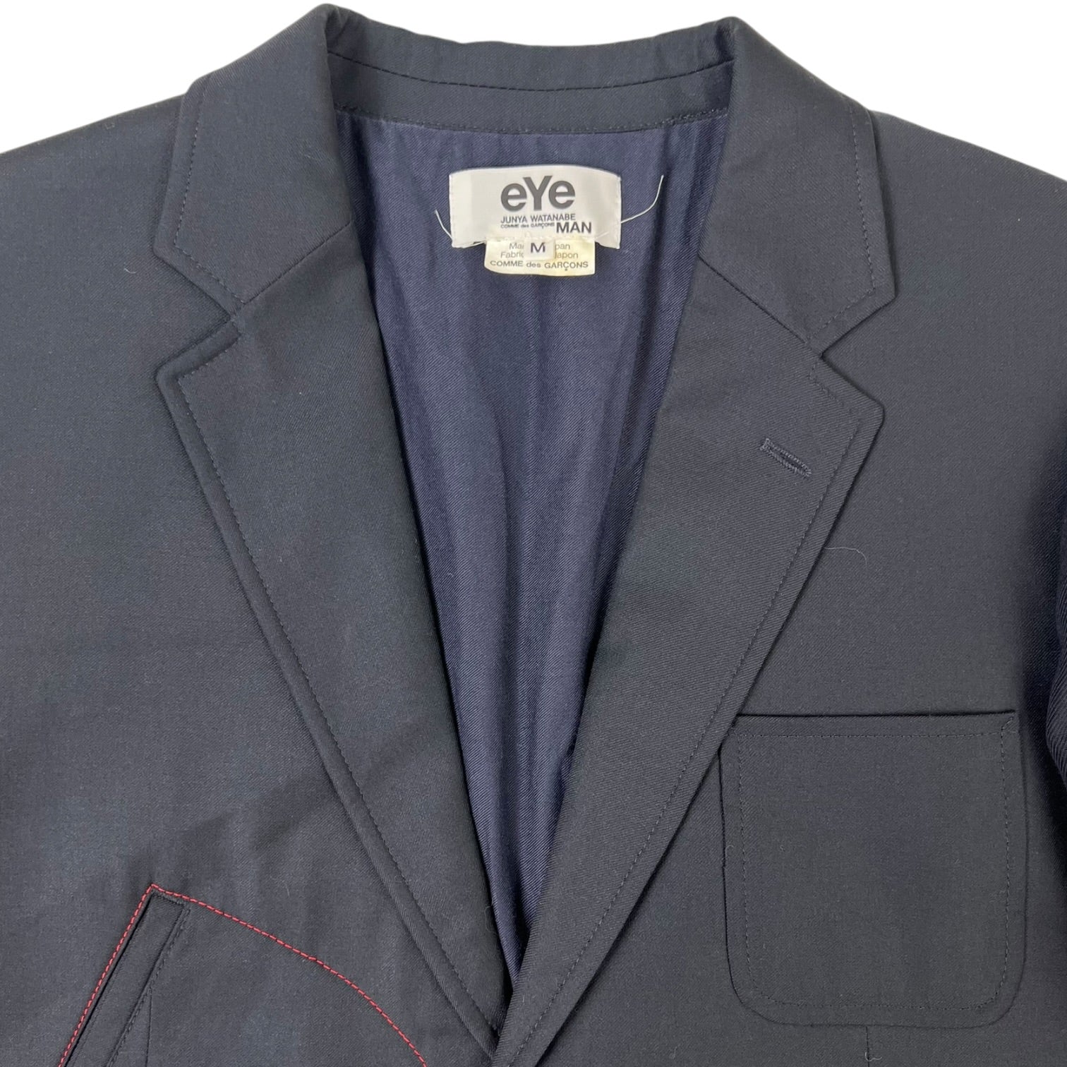 eYe Comme Des Garçons Junya Watanabe Man X Brooks Brothers Blazer Navy