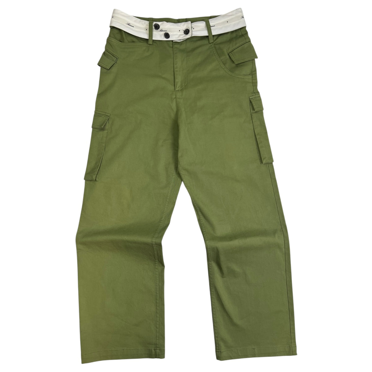 Adererror Wide Fit Cargo Pant Olive