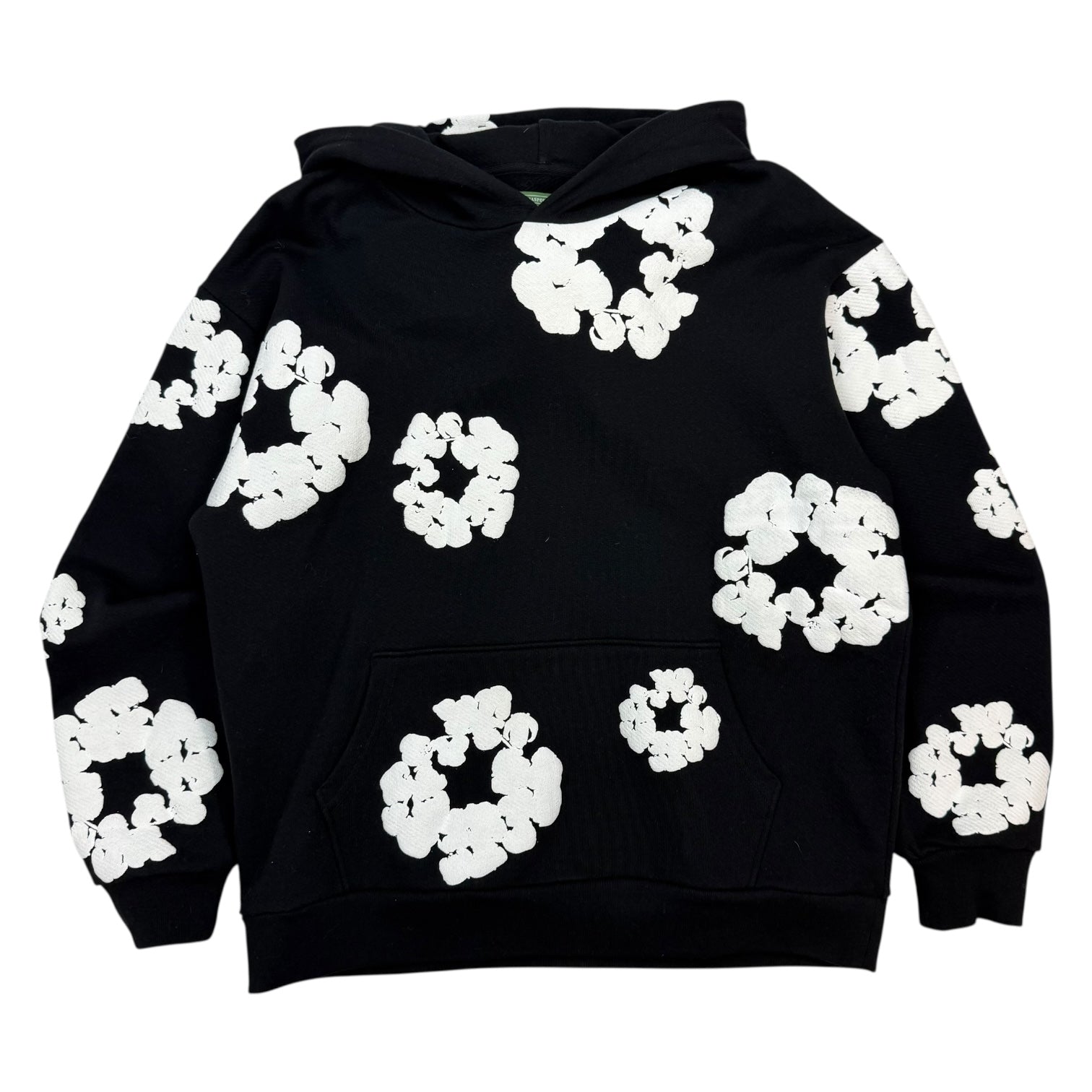 Denim Tears Cotton Wreath Hoodie Black