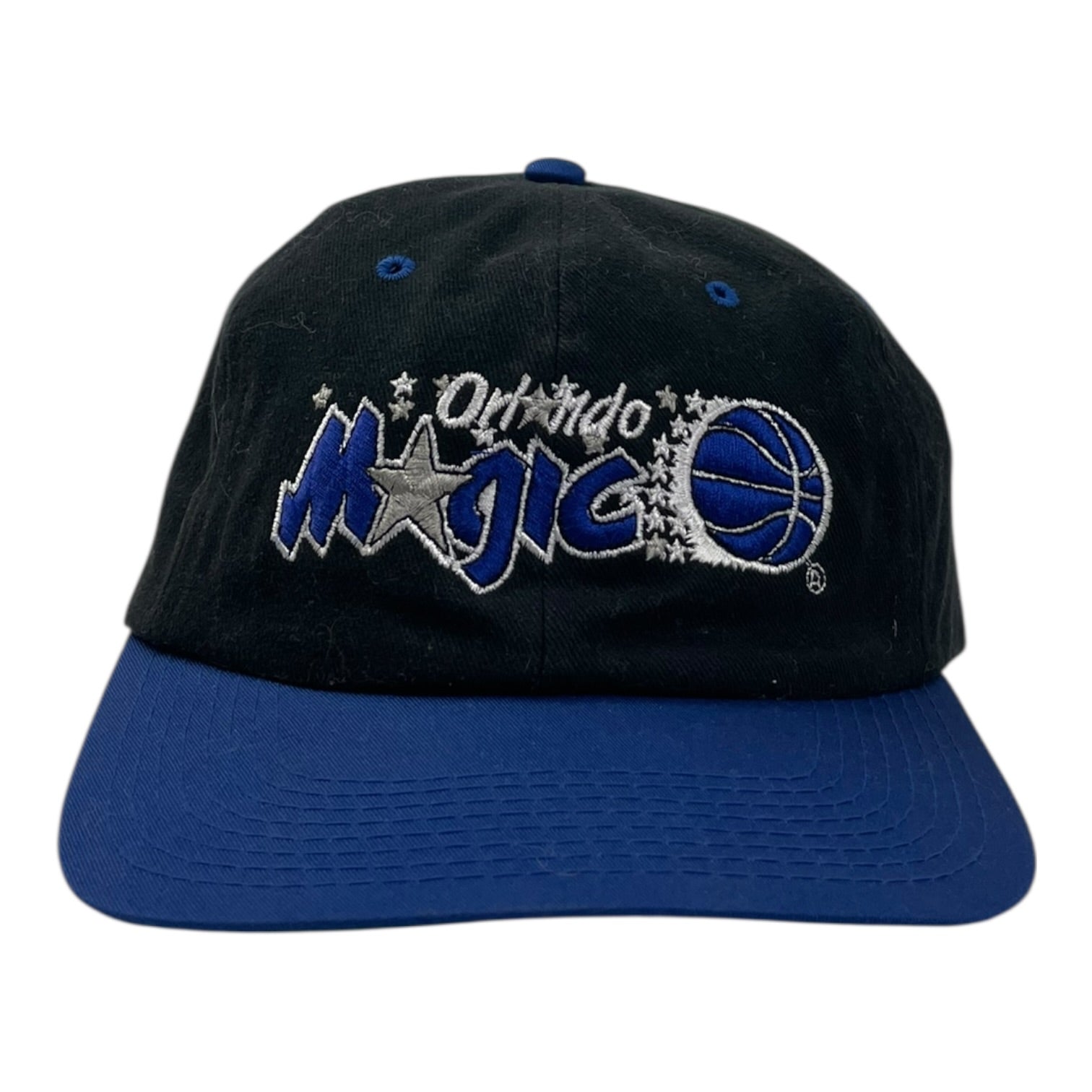 Vintage Orlando Magic Starter Strap Back Hat Black/Blue