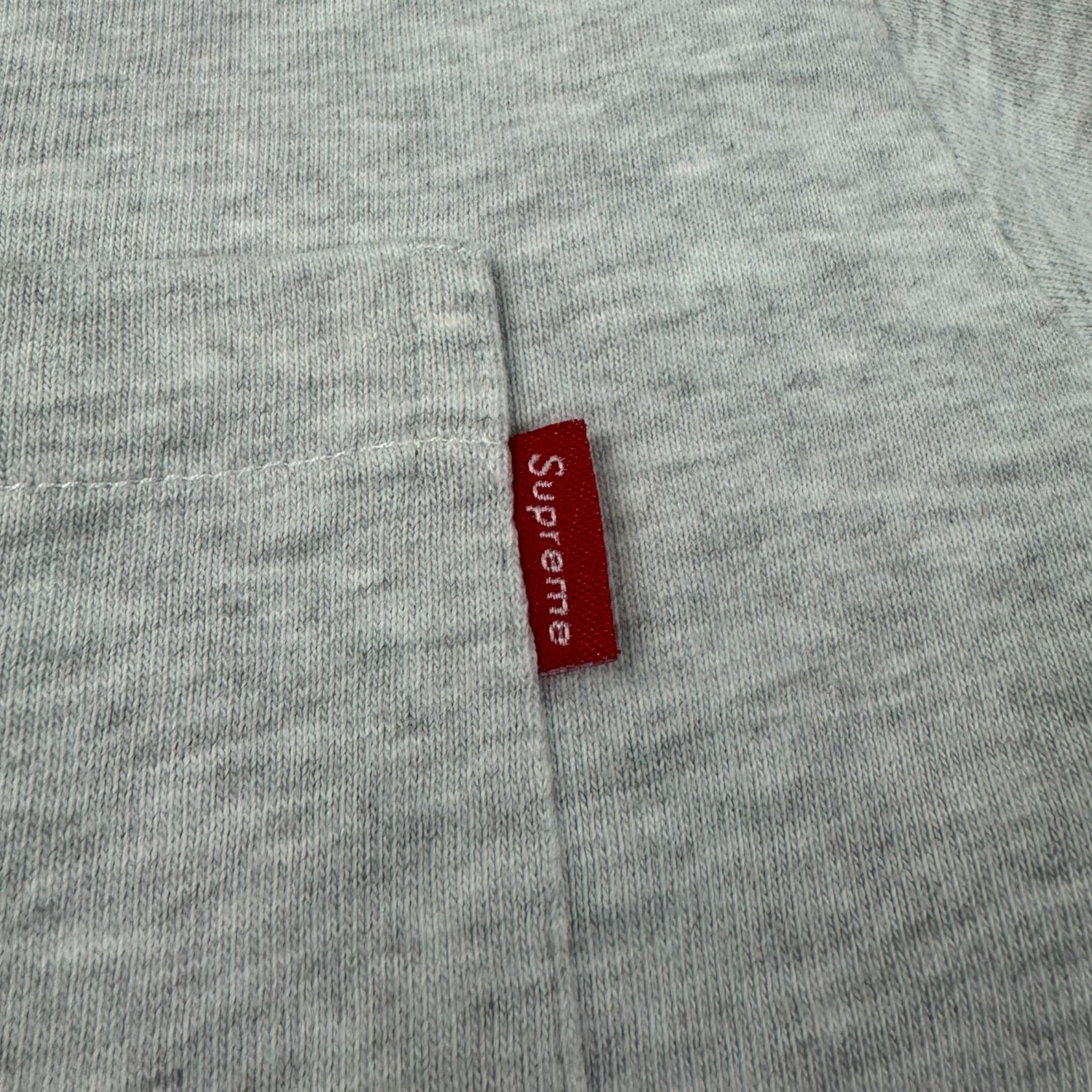 Supreme SS Pocket Tee Heather Grey