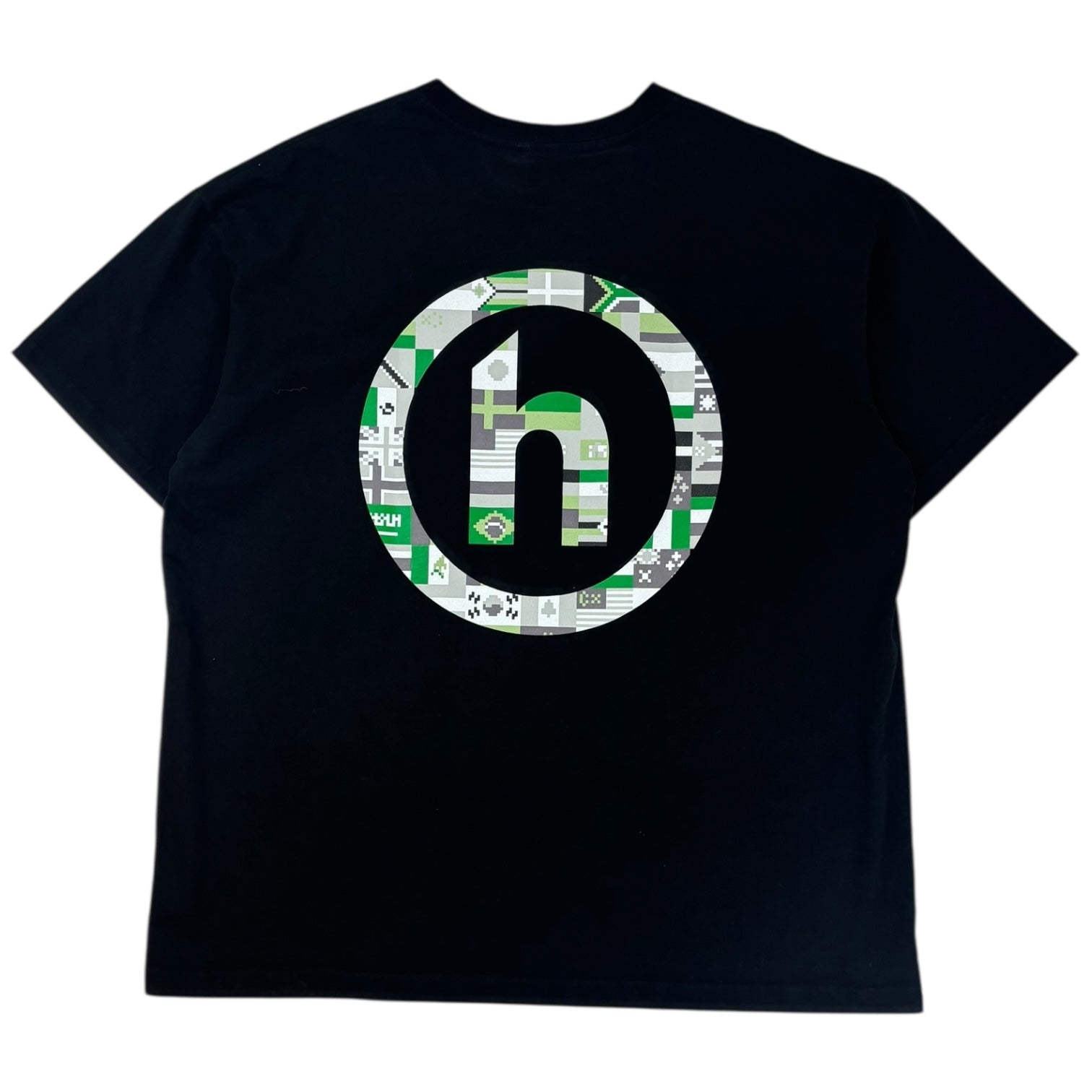 Hidden NY Pixel Flag T-Shirt Black