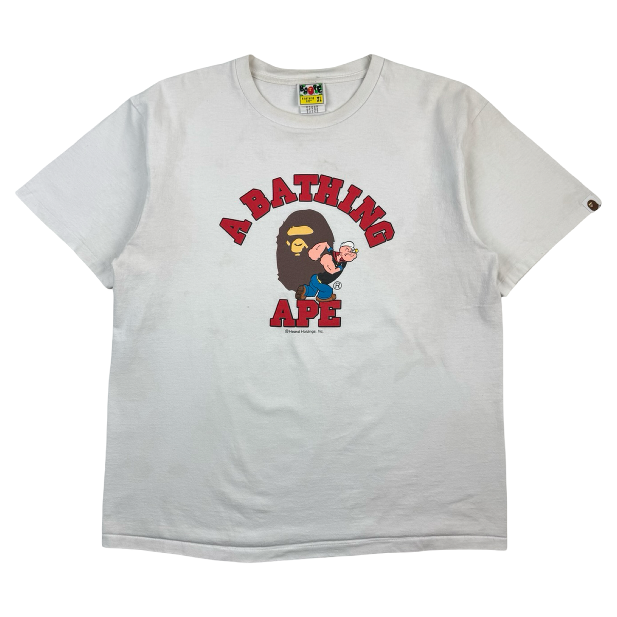 A Bathing Ape (BAPE) x Popeye College 2 T-Shirt