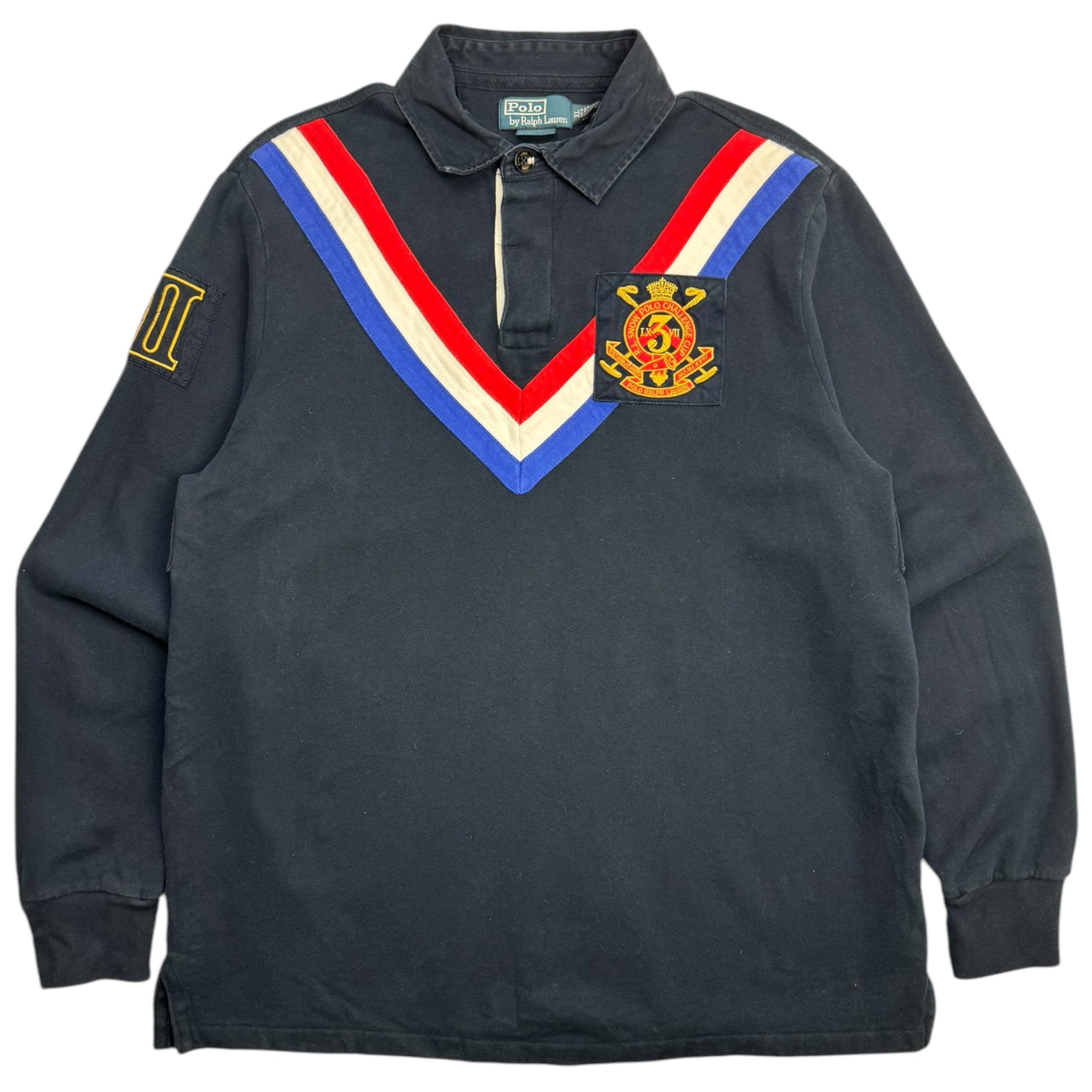 Vintage Polo Ralph Lauren Snow Challenge Collared Sweater