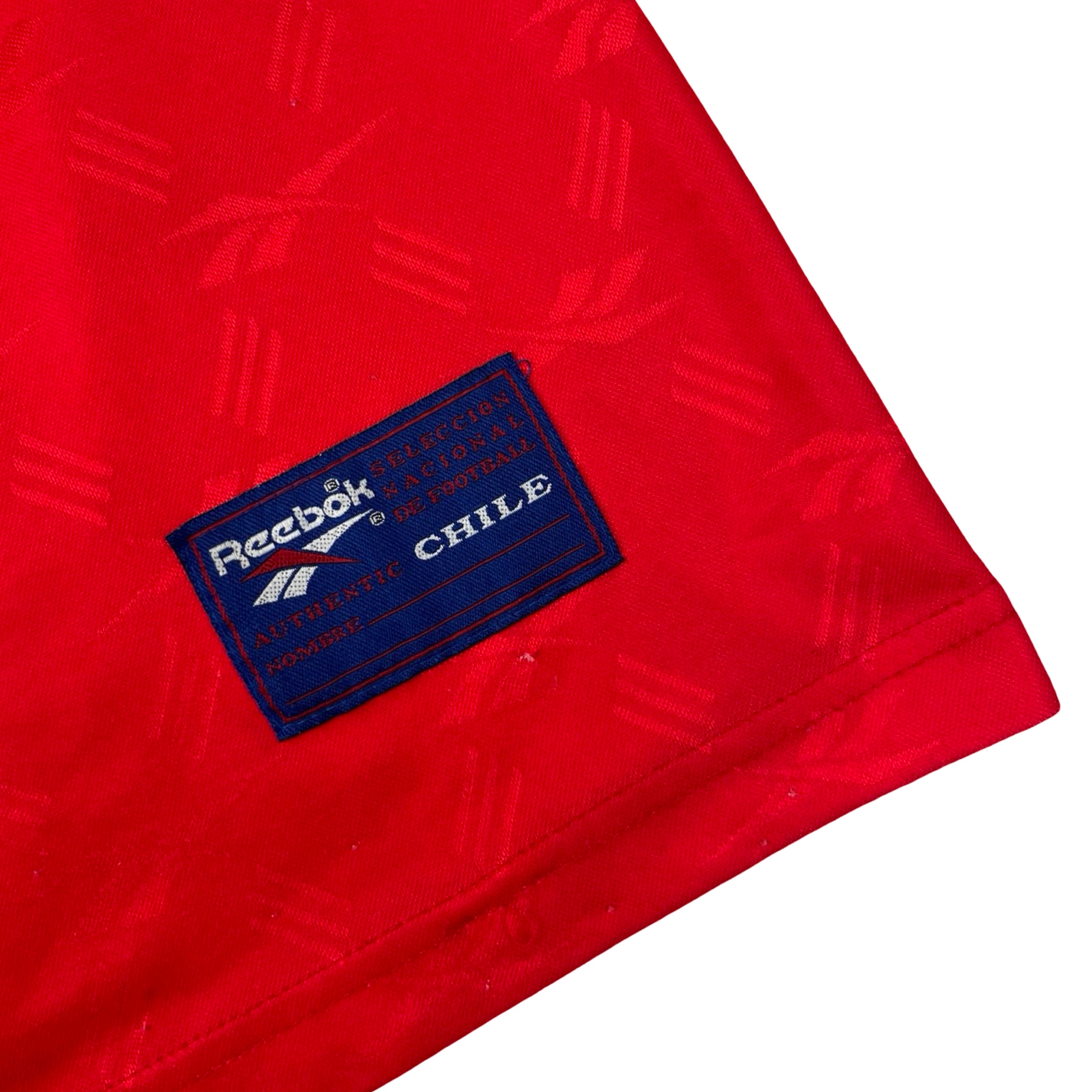 1996-98 Chile National Team Soccer Jersey by Reebok
