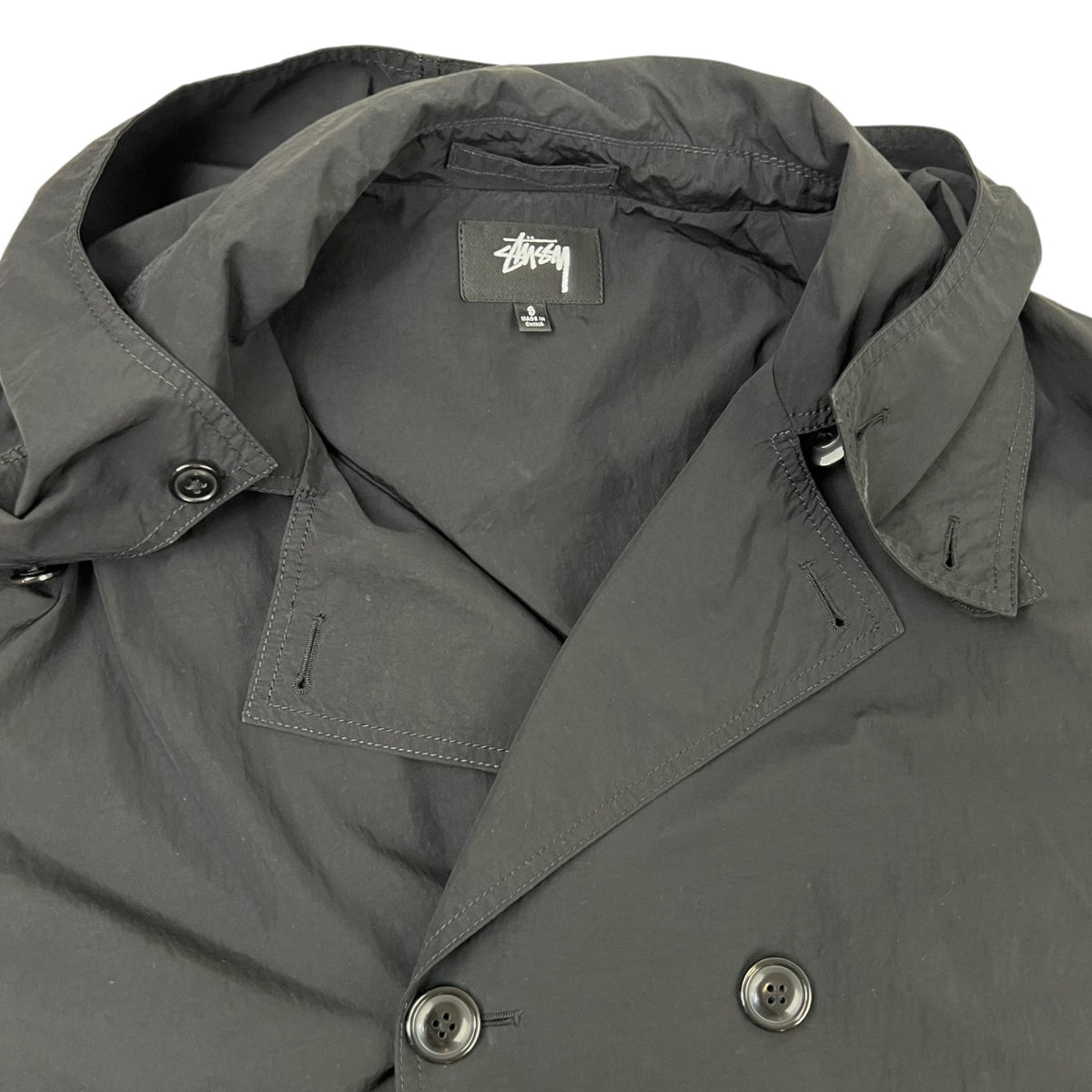 Stussy Lightweight Surfman Trench Black