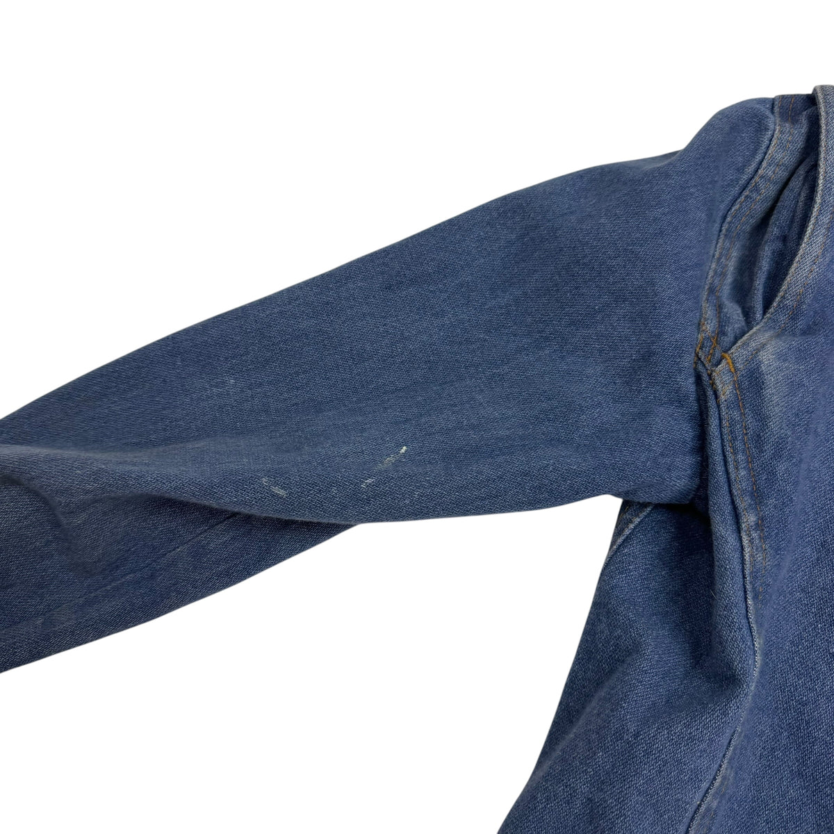(W) Vintage Levi’s Black Tab Denim Jacket Blue