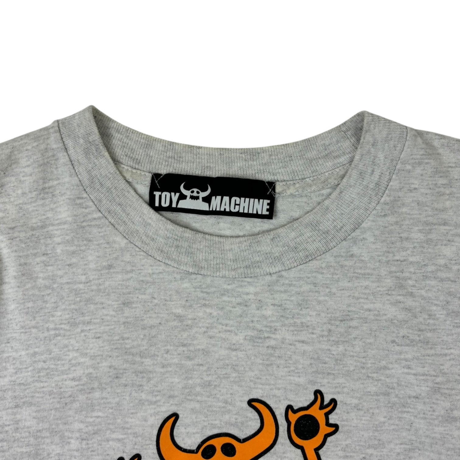 Vintage Toy Machine Logo T-Shirt Grey