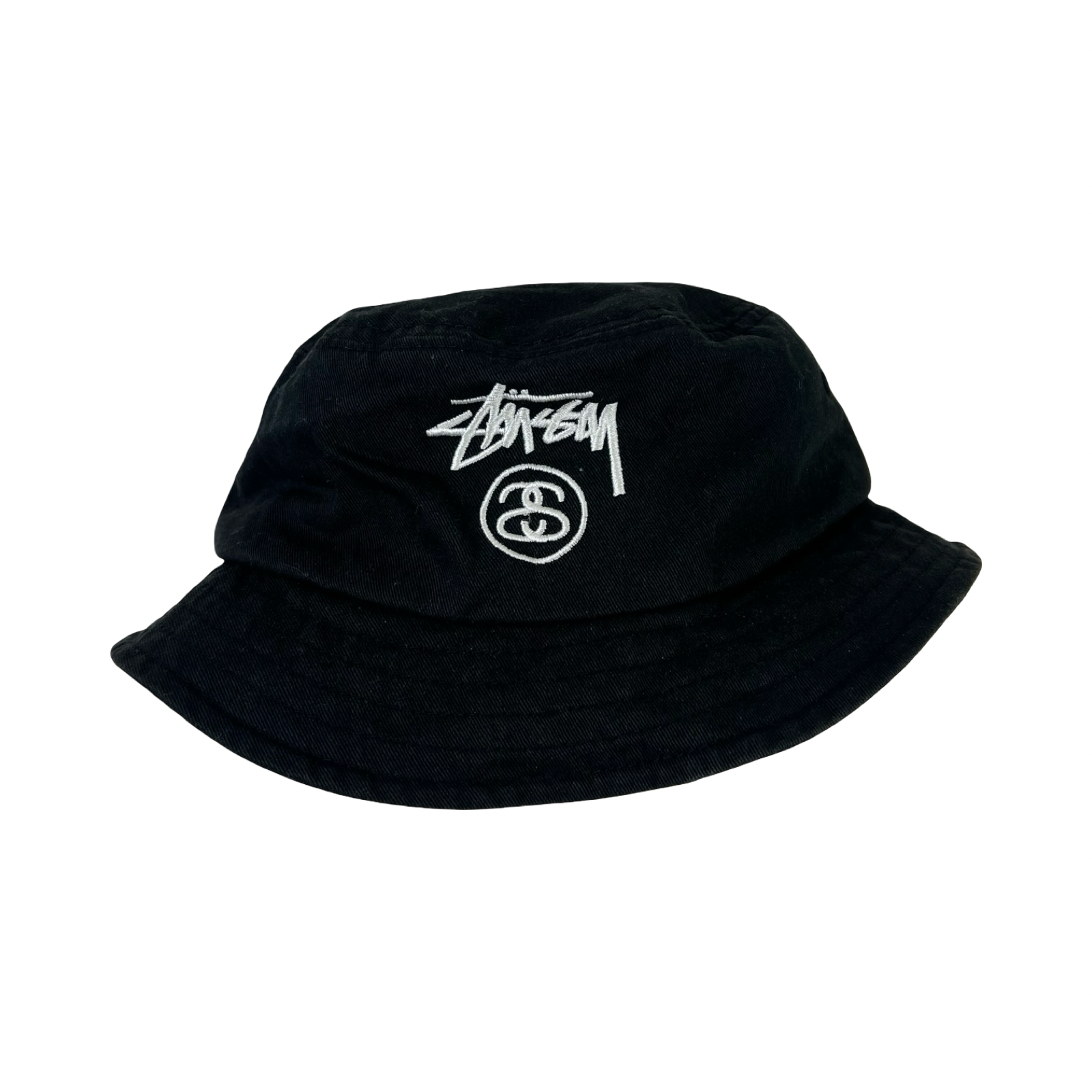 Stussy Stock Lock Bucket Hat Black