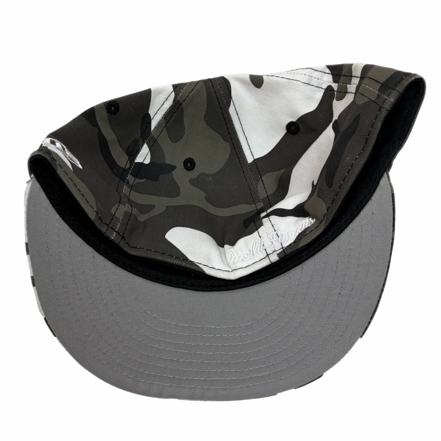 Supreme Paris 10 Year Anniversary Box Logo Snow Camo New Era Fitted Hat