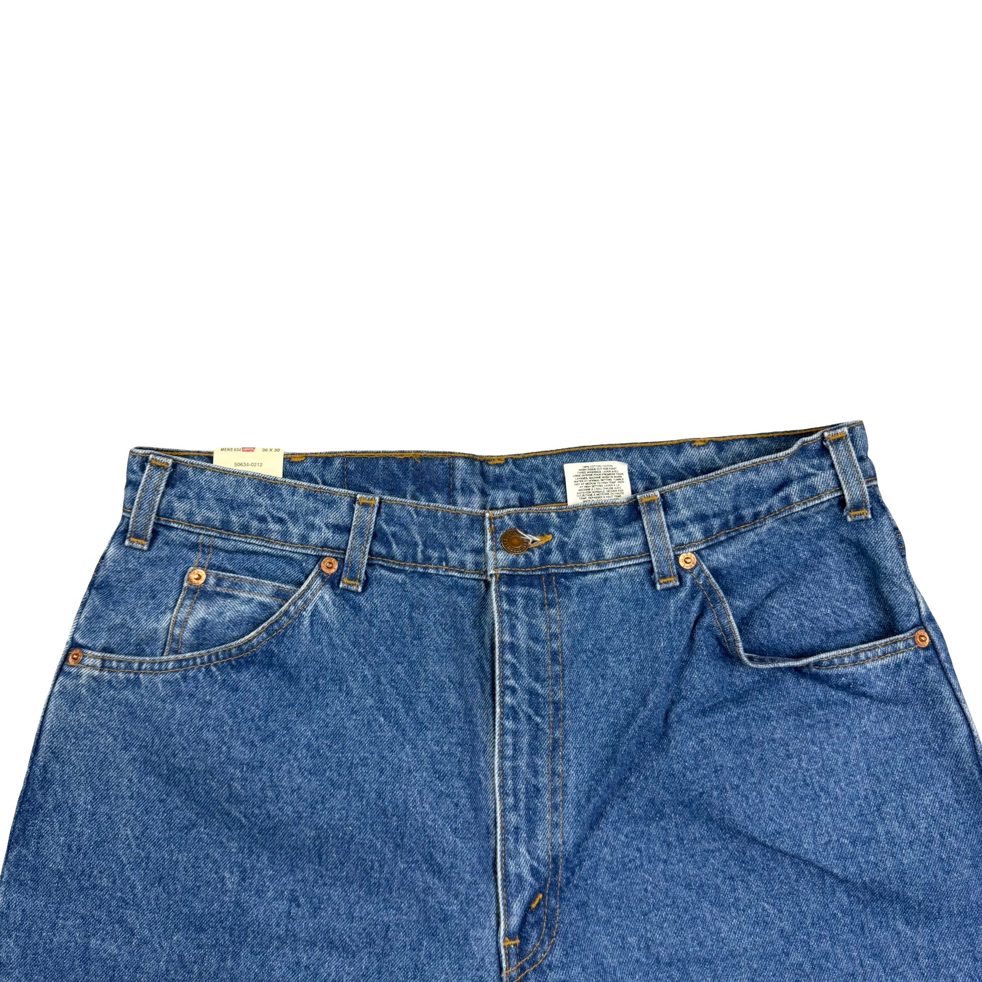 Vintage Levi’s 634 Orange Tab Denim Jeans Blue