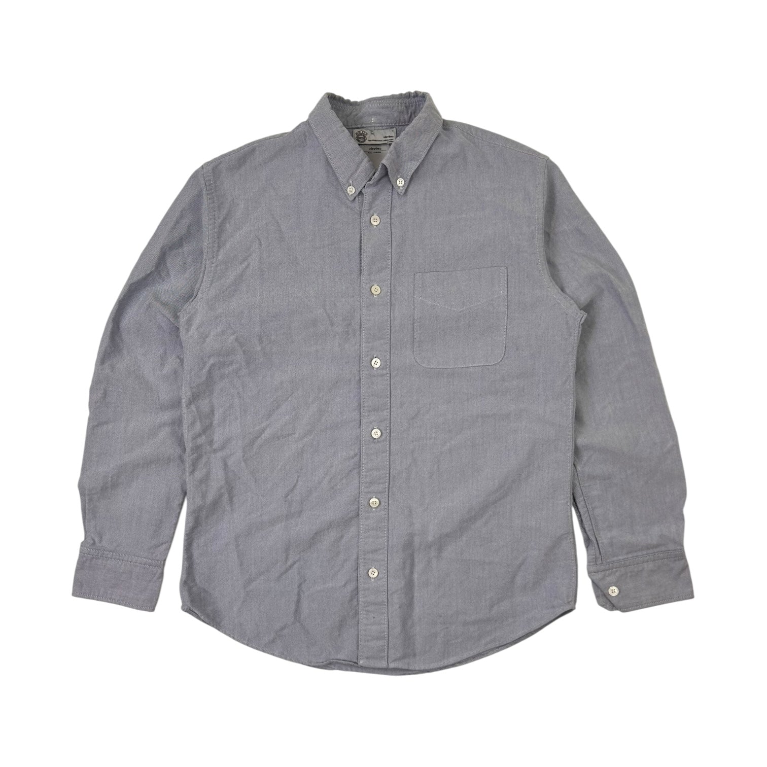 Visvim Albacore B.D. Long Sleeve Button Up Shirt Chambray