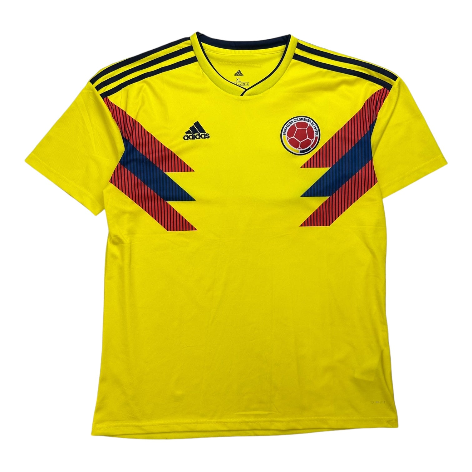 Vintage Colombia National Team Home Soccer Jersey