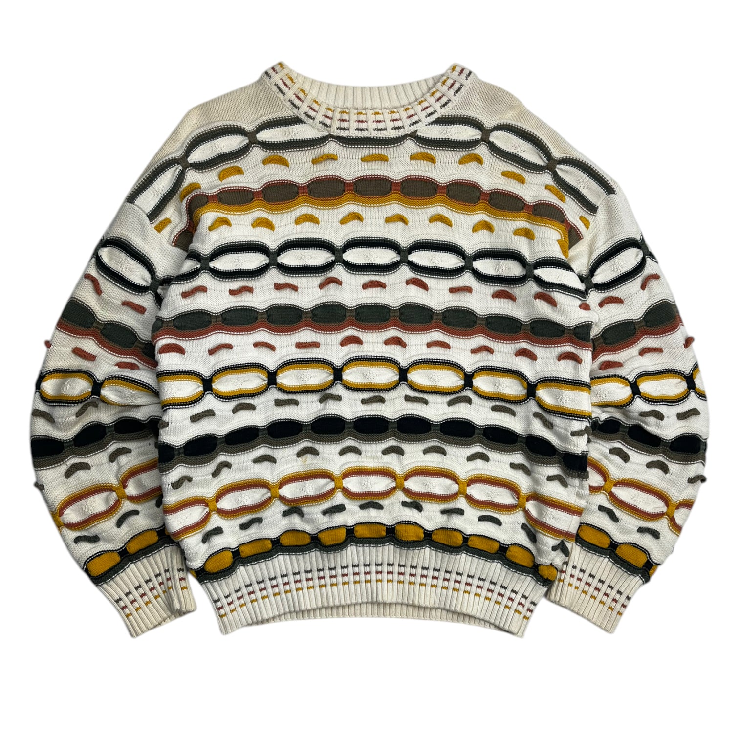 Vintage Earthtone 3D Knit