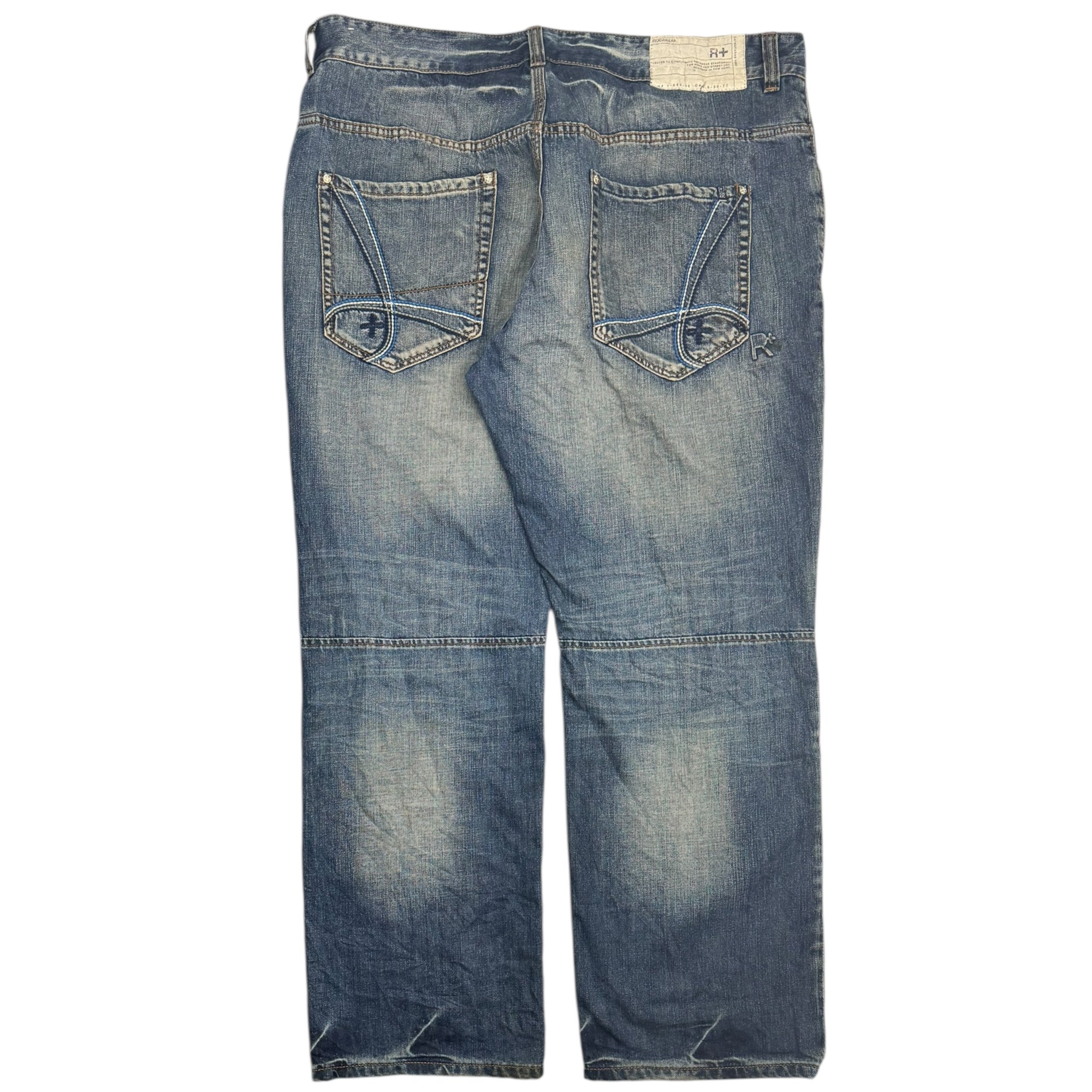 Y2K Rocawear Embroidered Denim Bottoms